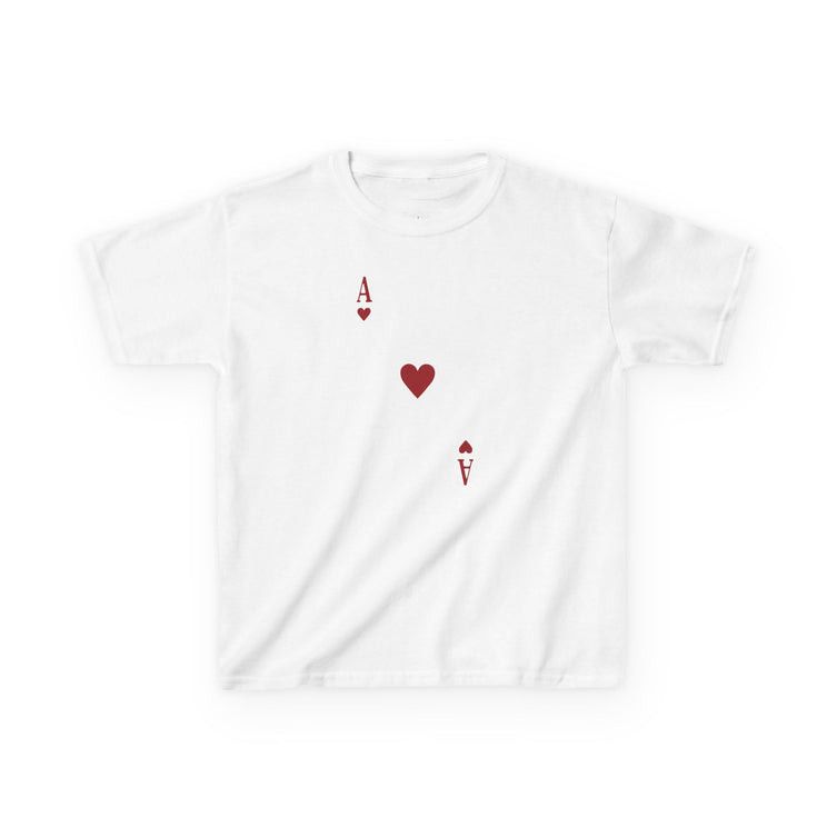 Other White Ace Of Hearts Baby Tee Size S / US 4 / IT 40 - 1 Thumbnail