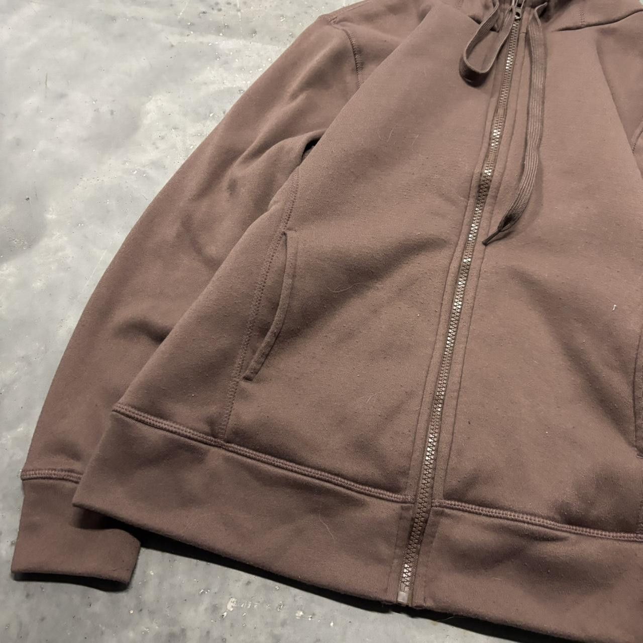 Aeropostale × Vintage Vintage Y2K/2000s Cute Brown Soft Sherpa Lined Zip Up Hoodie! Size M / US 6-8 / IT 42-44 - 3 Thumbnail