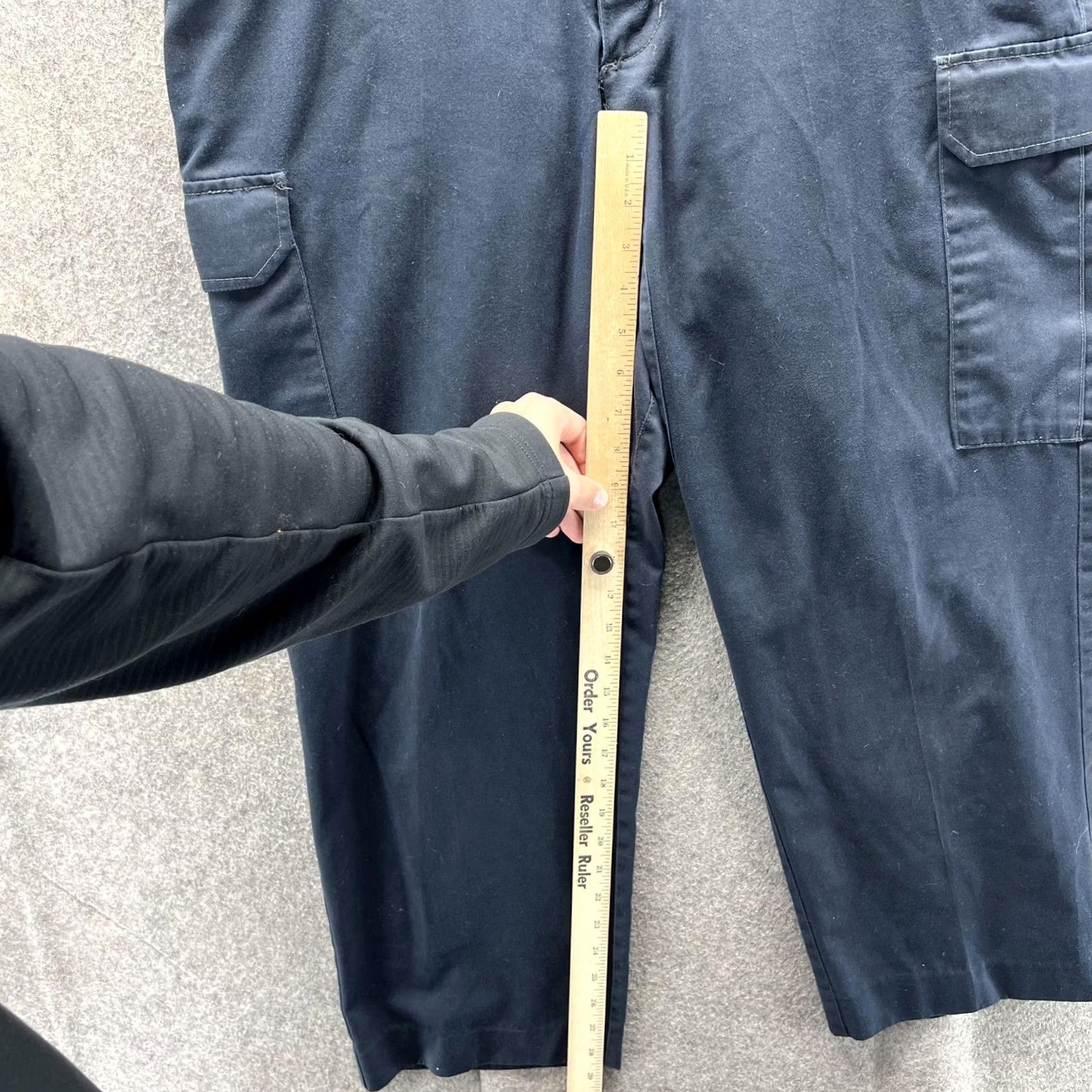 Vintage 5.11 Tactical Series Pants Mens 34 Navy Cargo Workwear Polyester Cotton Size US 34 / EU 50 - 5 Thumbnail