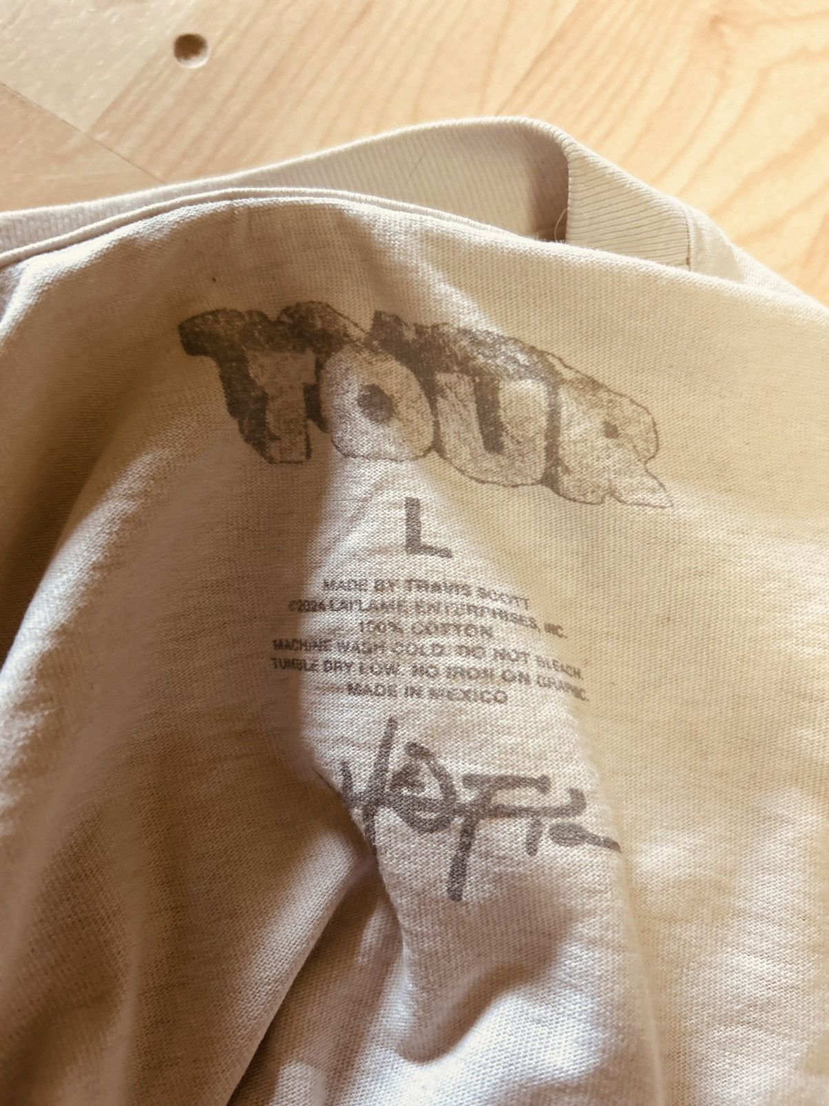 Travis Scott CIRCUS MAXIMUS EU TOUR T-Shirt Size US L / EU 52-54 / 3 - 3 Thumbnail