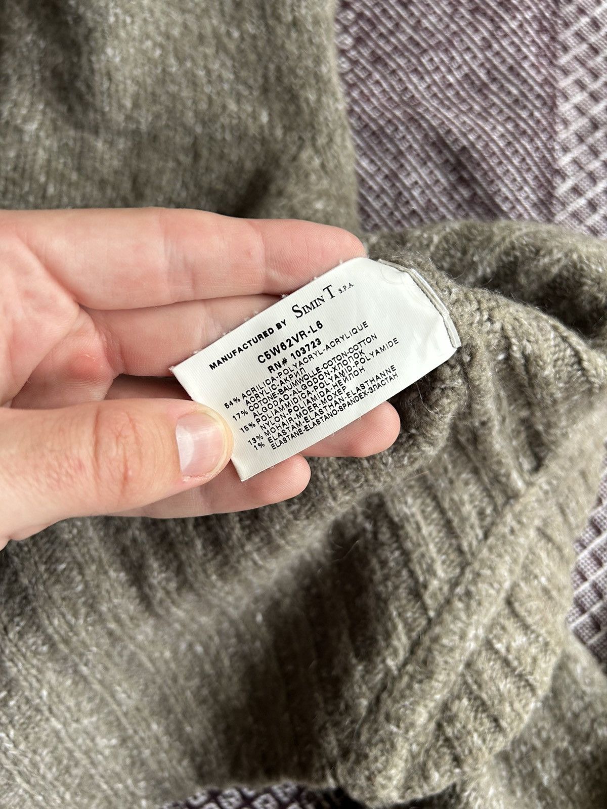 Armani × Japanese Brand Archive Armani Jeans Sweater Avantgarde Japanese Style SZ 44 Size M / US 6-8 / IT 42-44 - 10 Thumbnail