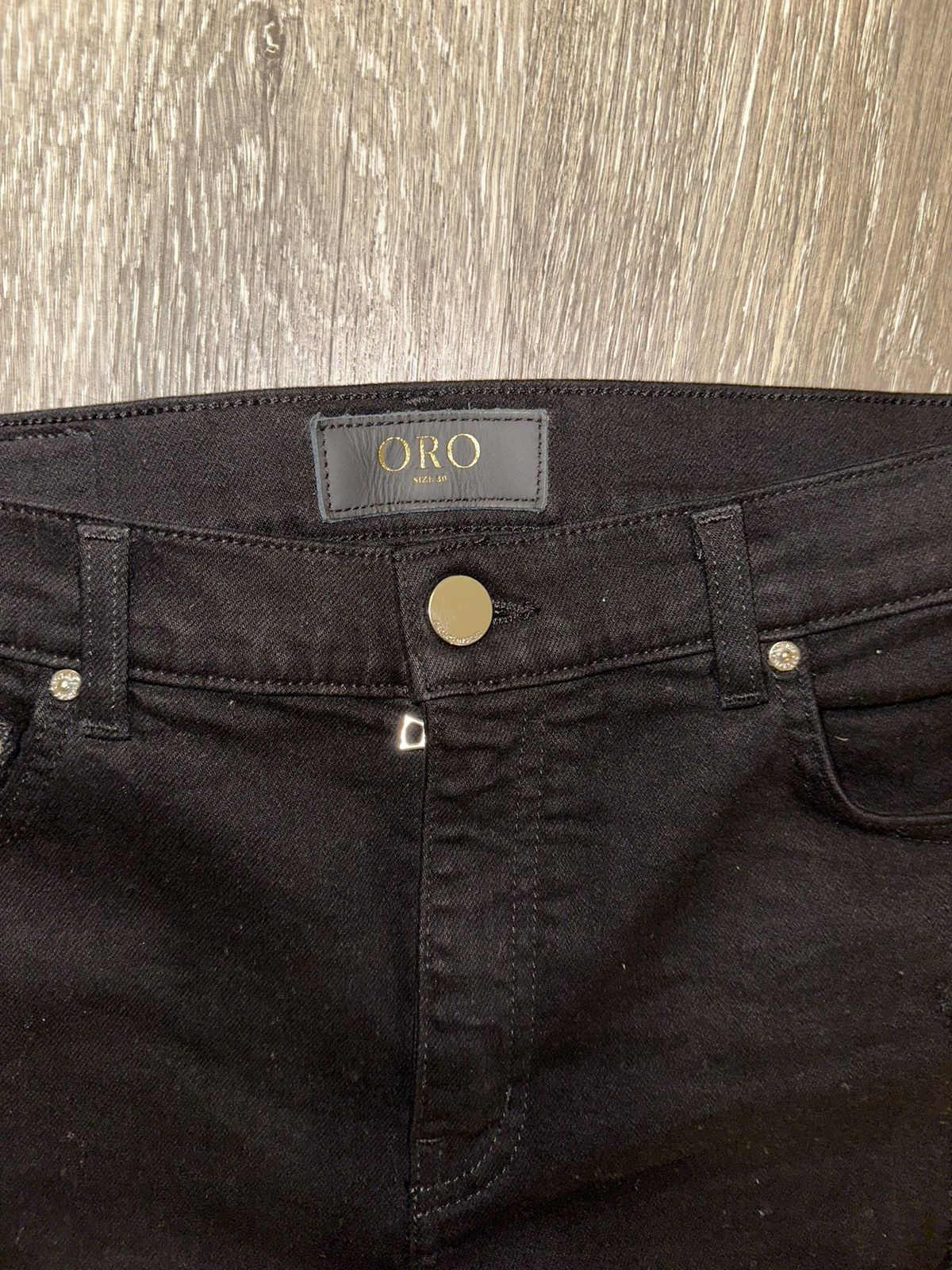 Oro Los Angeles Noir everyday jeans Size US 30 / EU 46 - 1 Thumbnail