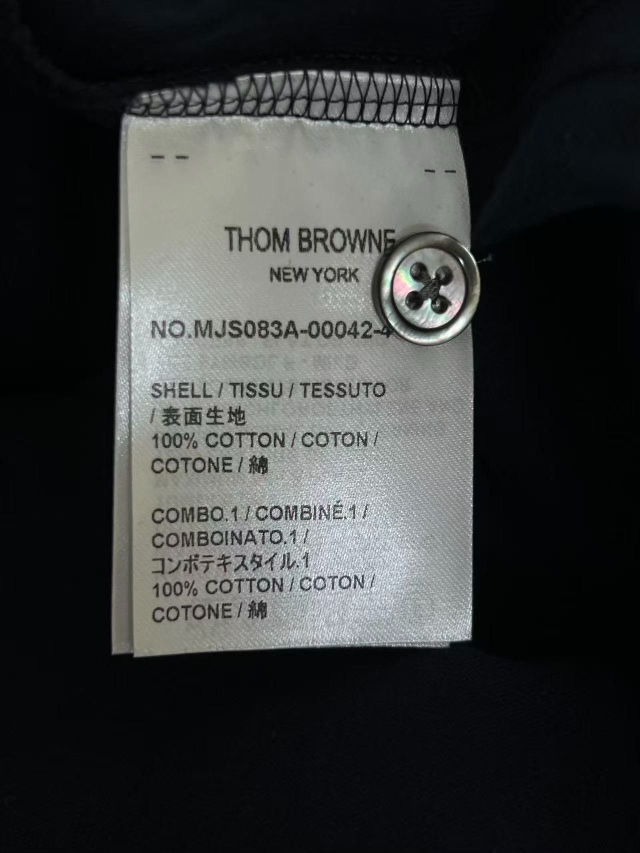 Thom Browne Thom Browne Classic Colorblock Short-Sleeve T-Shirt Size US XS / EU 42 / 0 - 5 Thumbnail