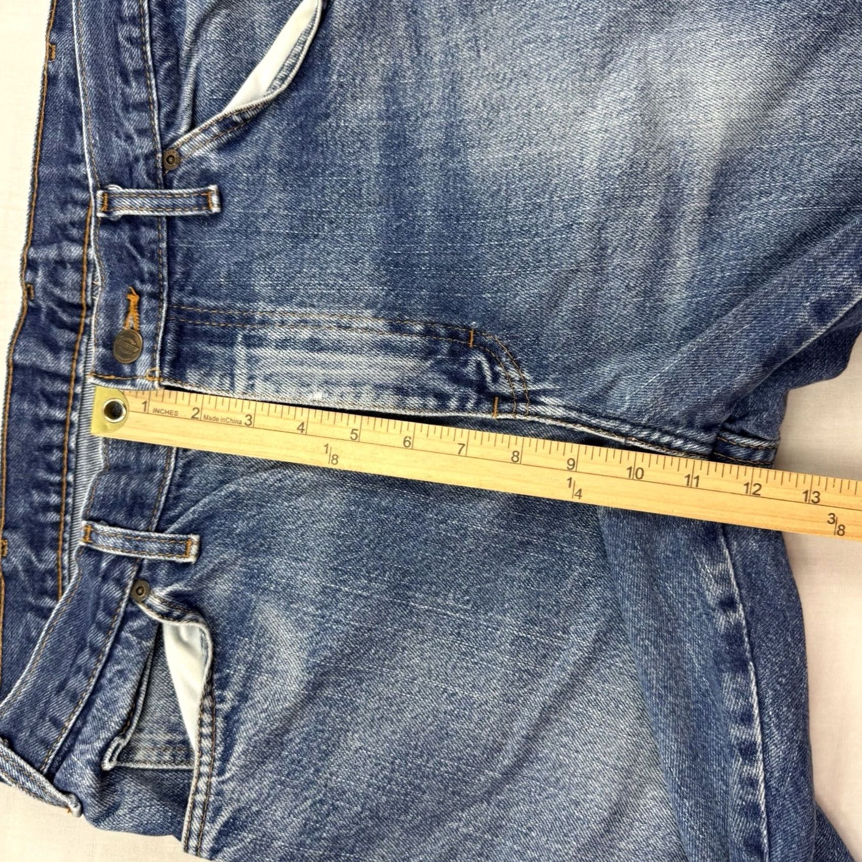 Dickies VINTAGE Dickies Jeans Men 34x30 Relaxed Fit Blue 90s Y2K Hipster Workwear Jeans Mens Size US 34 / EU 50 - 7 Thumbnail
