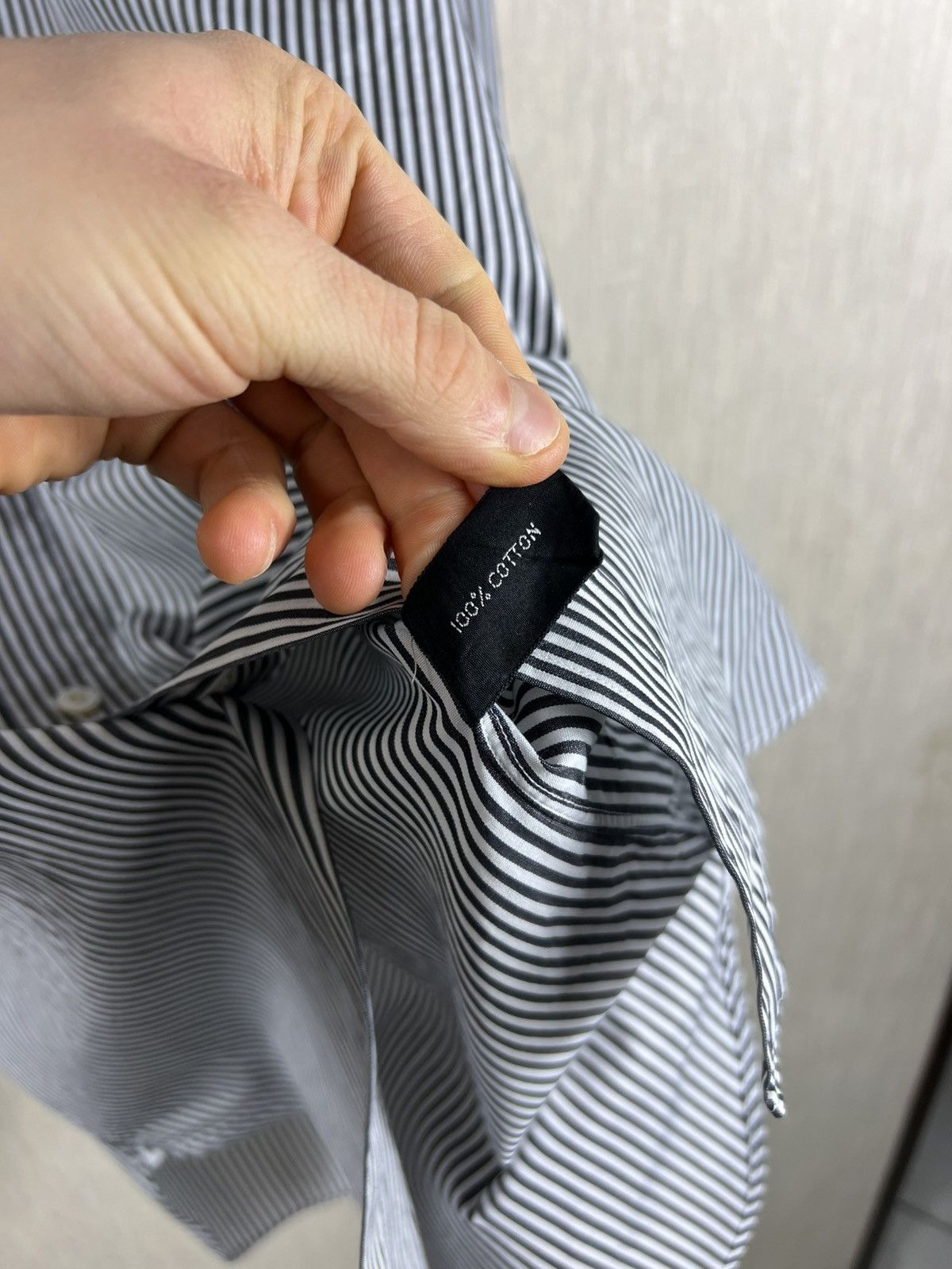 Tom Ford Tom Ford striped casual shirt with french cuff luxury cuffs Size US L / EU 52-54 / 3 - 21 Thumbnail