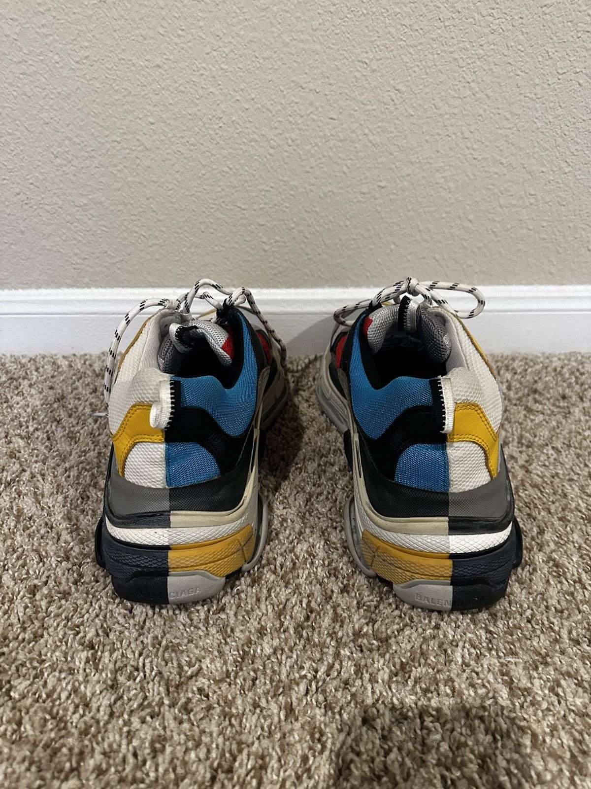 Balenciaga TRIPLE S SPLIT COLOR BALENCIAGA Size US 13 / EU 46 - 4 Thumbnail