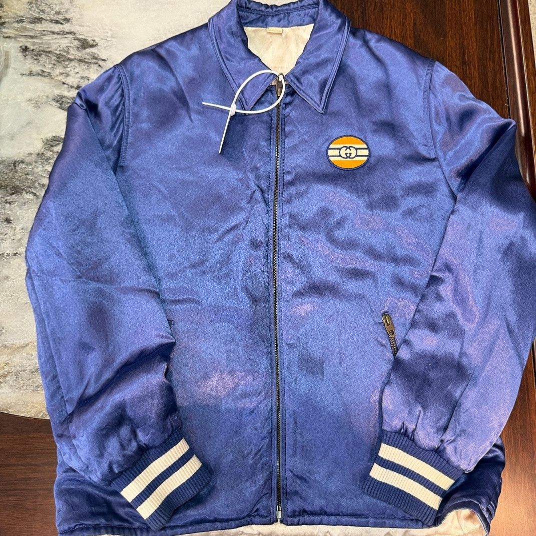 Gucci Gucci Reversible Zip-Up Bomber Jacket Size 44 Size US S / EU 44-46 / 1 - 1 Thumbnail