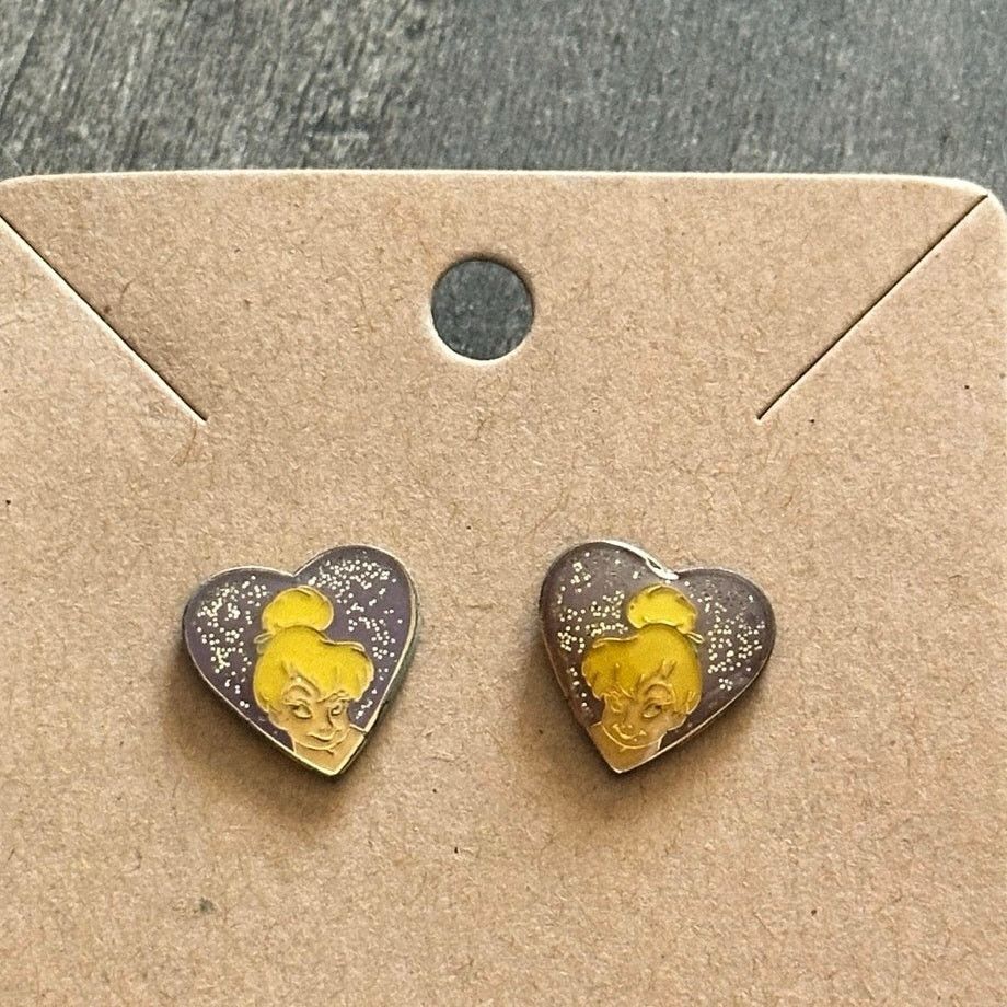 Disney disney tinkerbell heart stuf earrings Size ONE SIZE - 2 Thumbnail