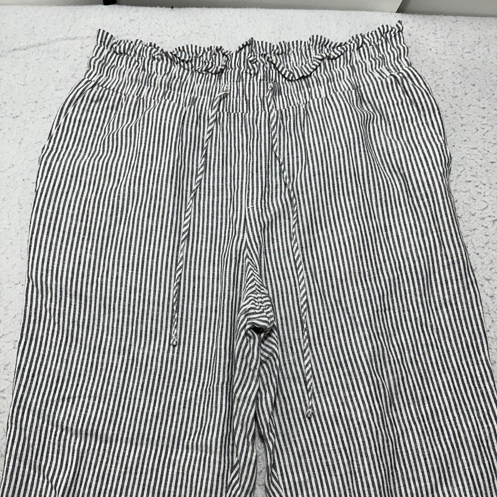 Other A New Day Large Linen High Rise Lightweight Pants Striped Size 34" / US 12 / IT 48 - 2 Thumbnail