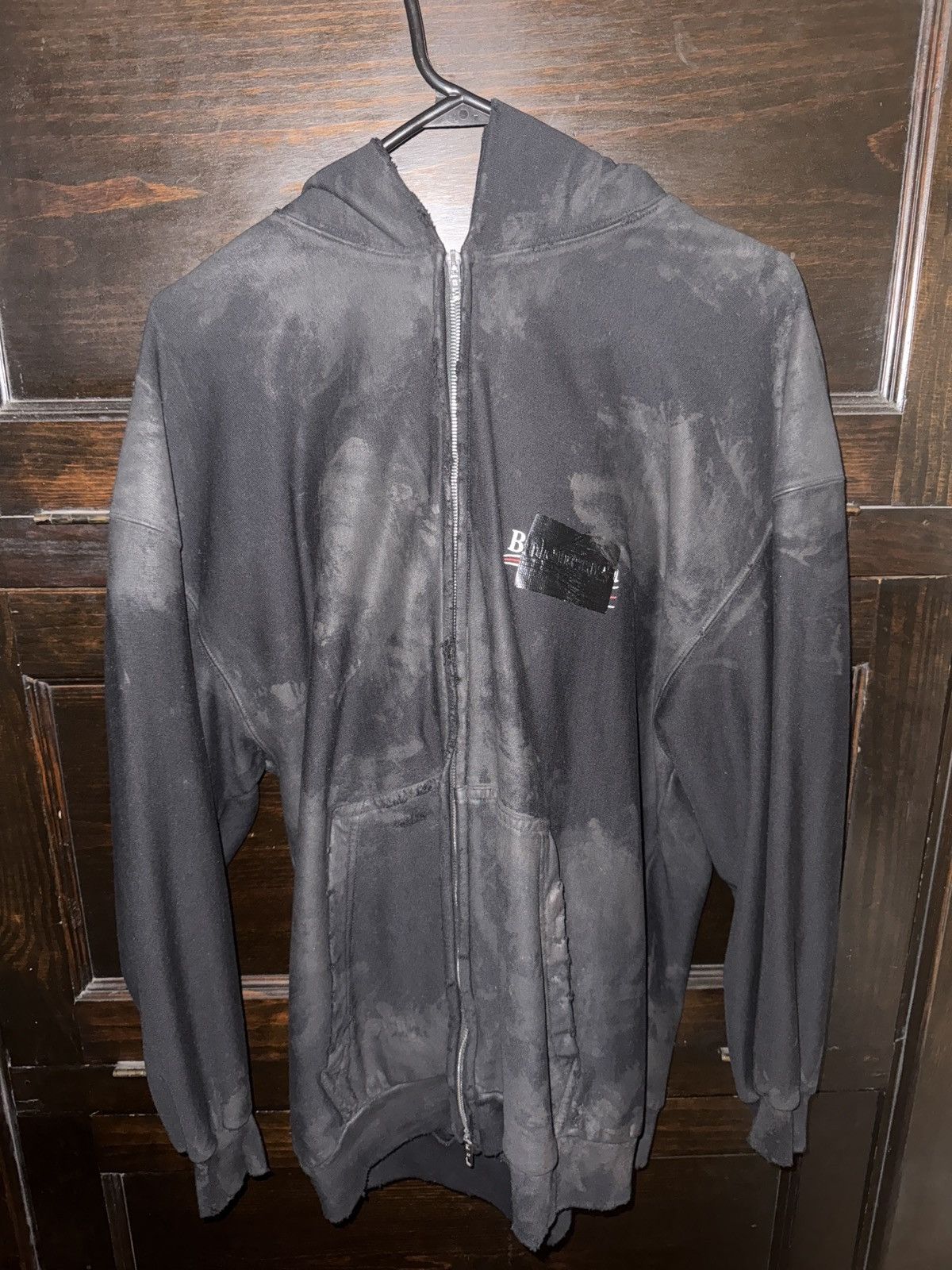 Balenciaga Balenciaga Gaffer Mud Hoodie Size US M / EU 48-50 / 2 - 3 Thumbnail