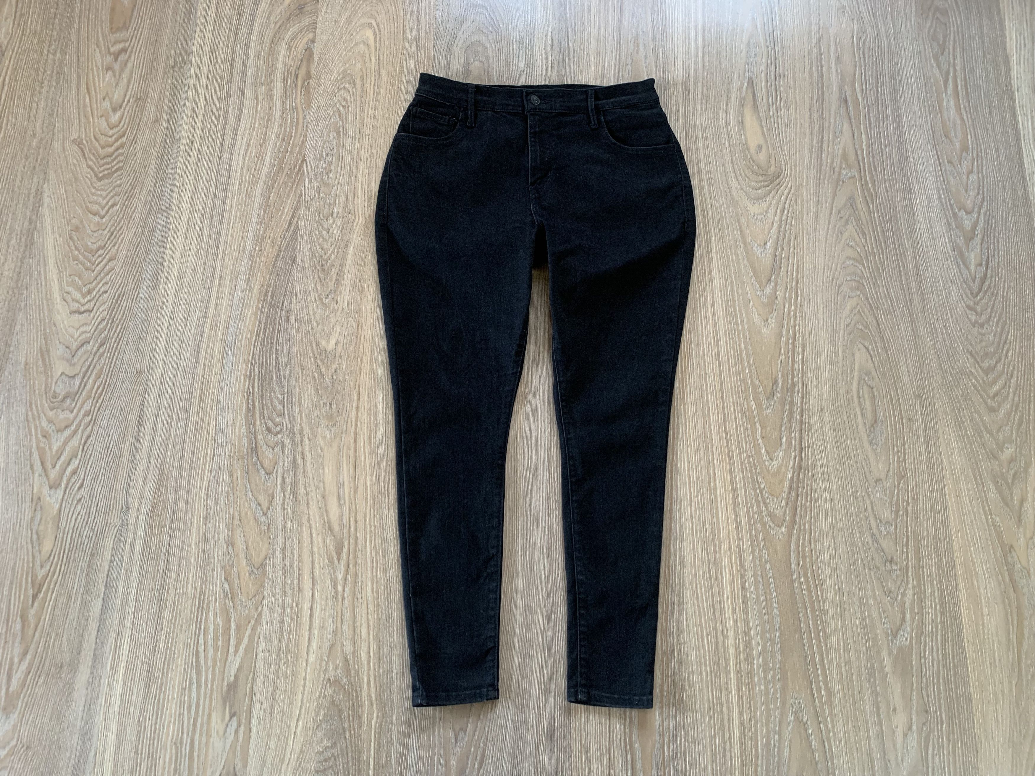 Levi's Women’s Levis Premium Skinny Black Jeans Size 32" / US 10 / IT 46 - 1 Thumbnail