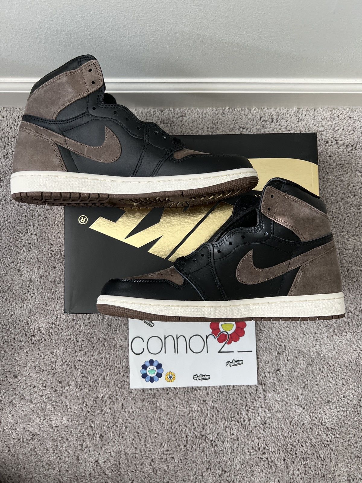 Jordan Brand Air Jordan 1 Retro High OG ‘Palomino’ (Reverse Mocha) Size US 10 / EU 43 - 2 Thumbnail