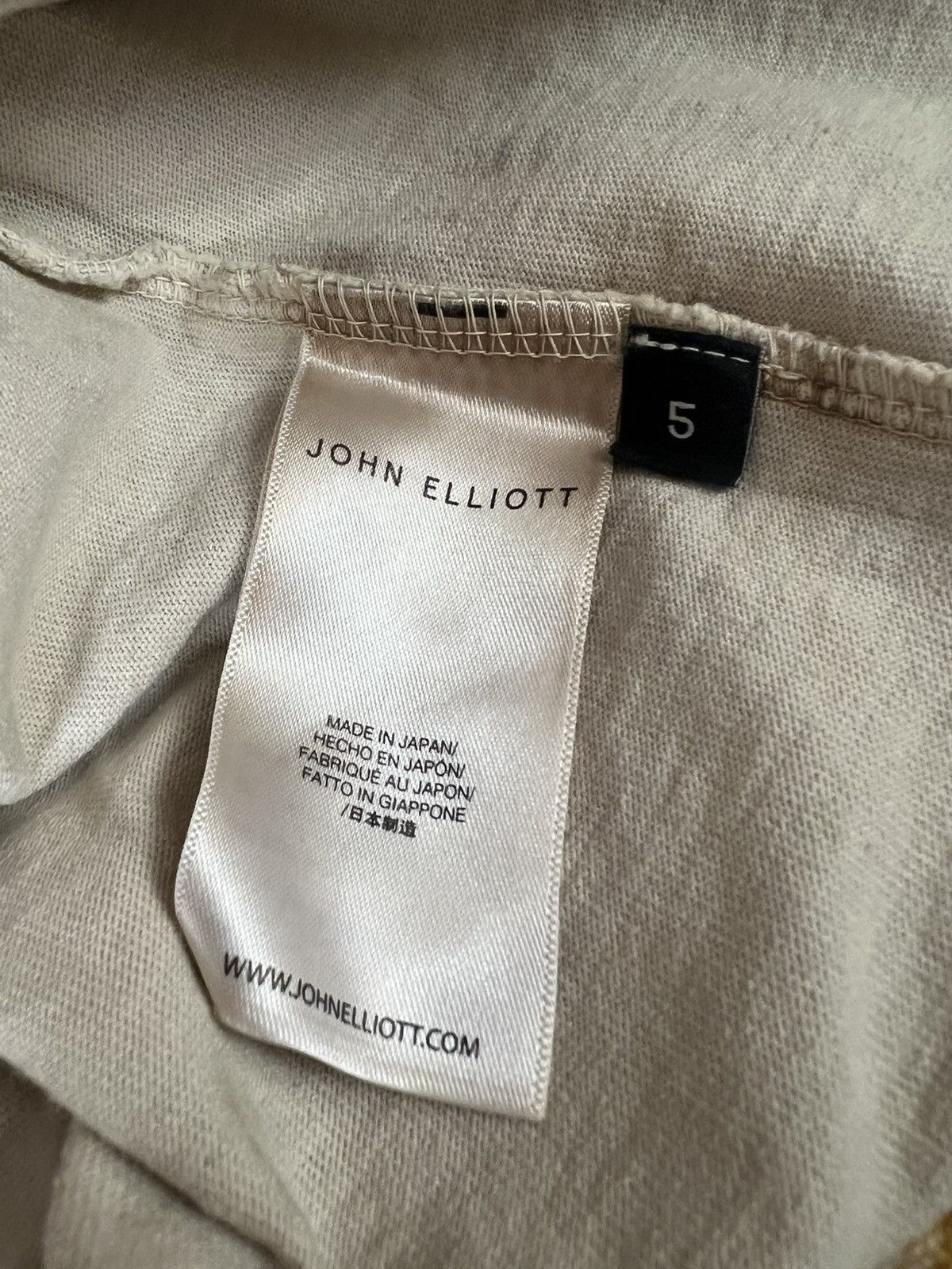 John Elliott John Elliott Tie-Dye University T-Shirt Size US XXL / EU 58 / 5 - 7 Thumbnail