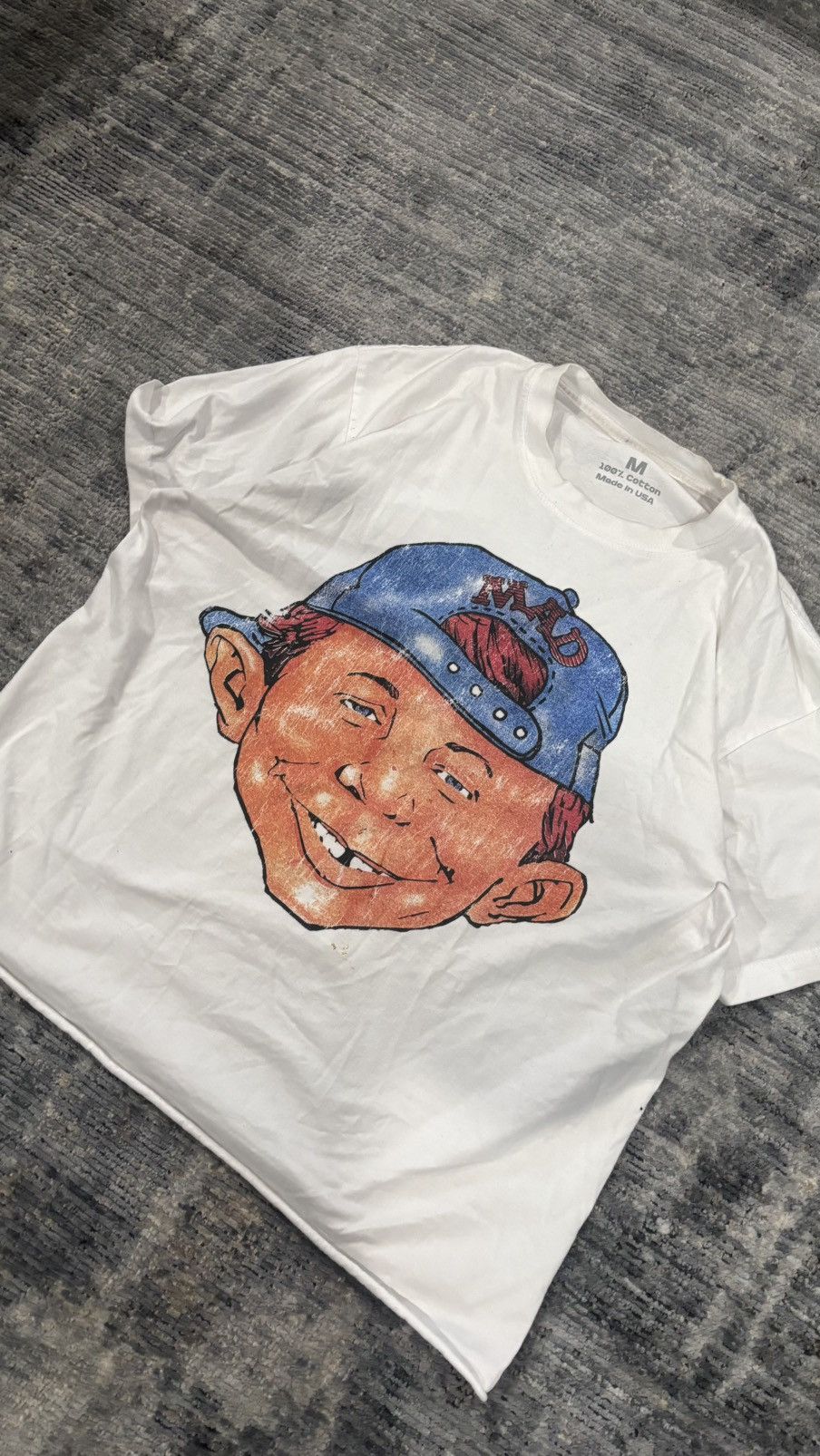 Hanes Mad vintage tee Size US M / EU 48-50 / 2 - 2 Thumbnail