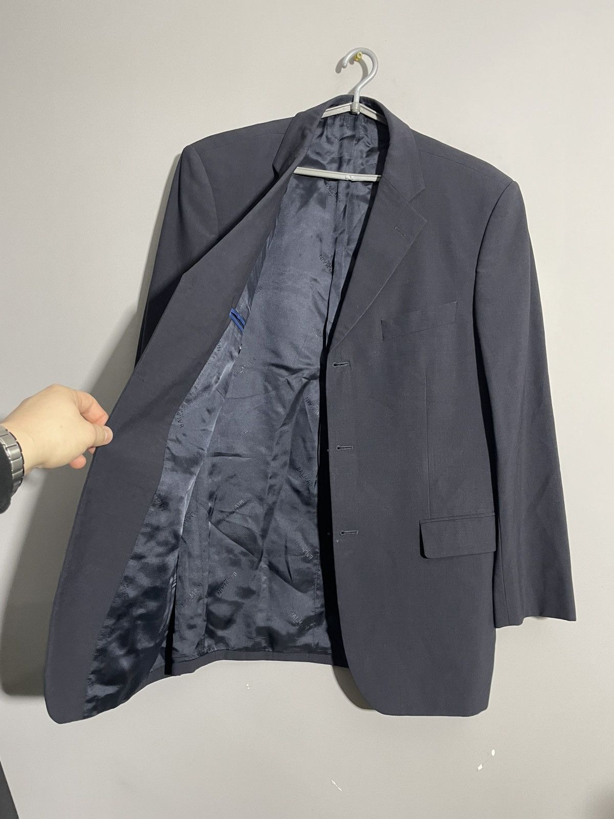 Balmain Balmain Paris Classic Men’s blazer In Black Size 52R - 11 Thumbnail