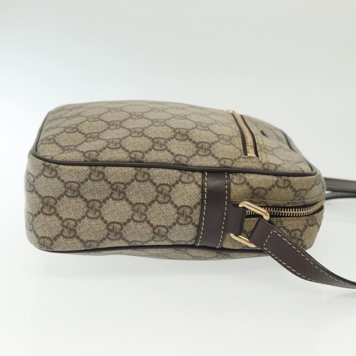 Gucci GUCCI GG Supreme Shoulder Bag Pvc Beige Gold Size ONE SIZE - 4 Thumbnail