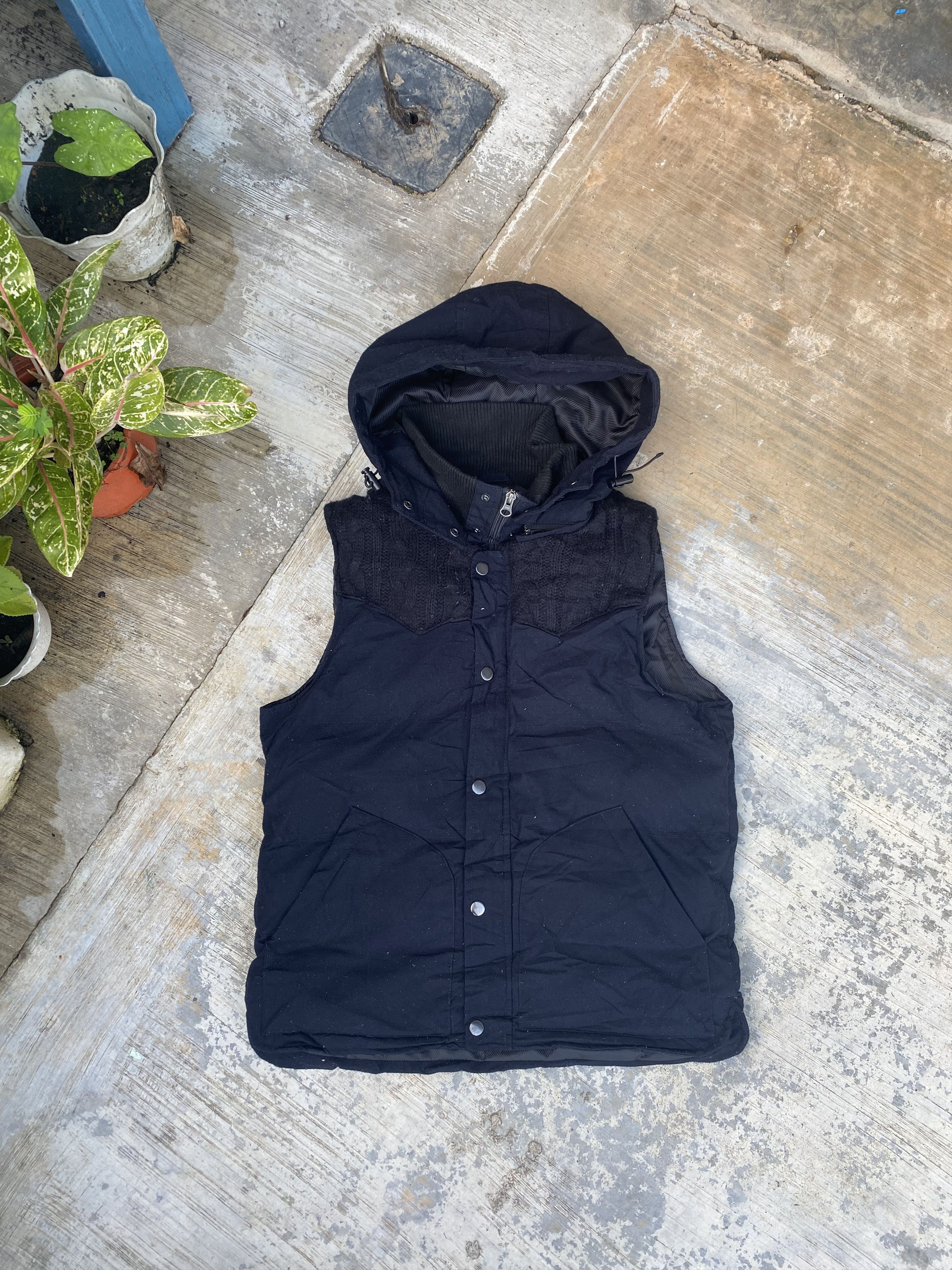 Japanese Brand AW Sorridere Puffer Vest Size L / US 10 / IT 46 - 1 Thumbnail