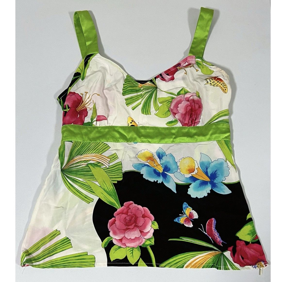 Oliver Spencer Spenser Jeremy Floral Vintage Babydoll Top Blouse Size 8 🌼✨ Size M / US 6-8 / IT 42-44 - 1 Thumbnail