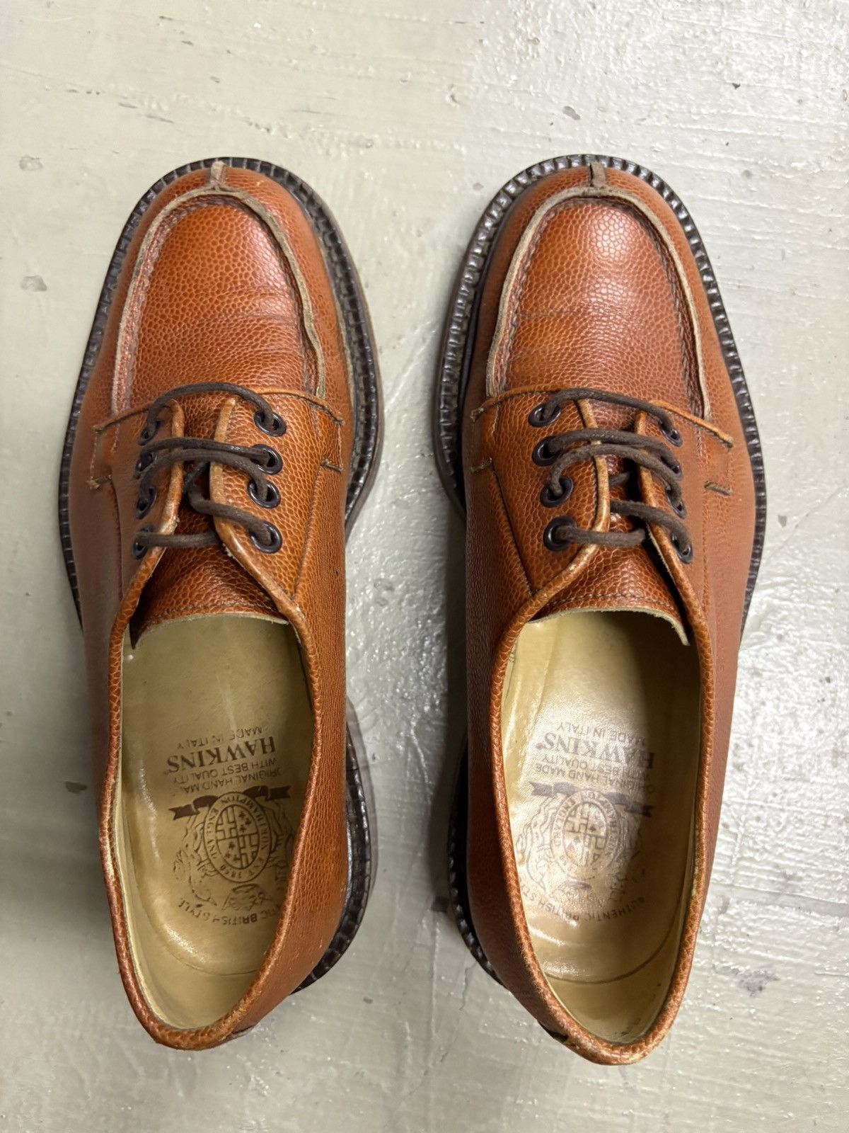 Tricker's Hawkins inspired by Tricker heath moc toe derby 6.5 UK Size US 7.5 / EU 40-41 - 2 Thumbnail