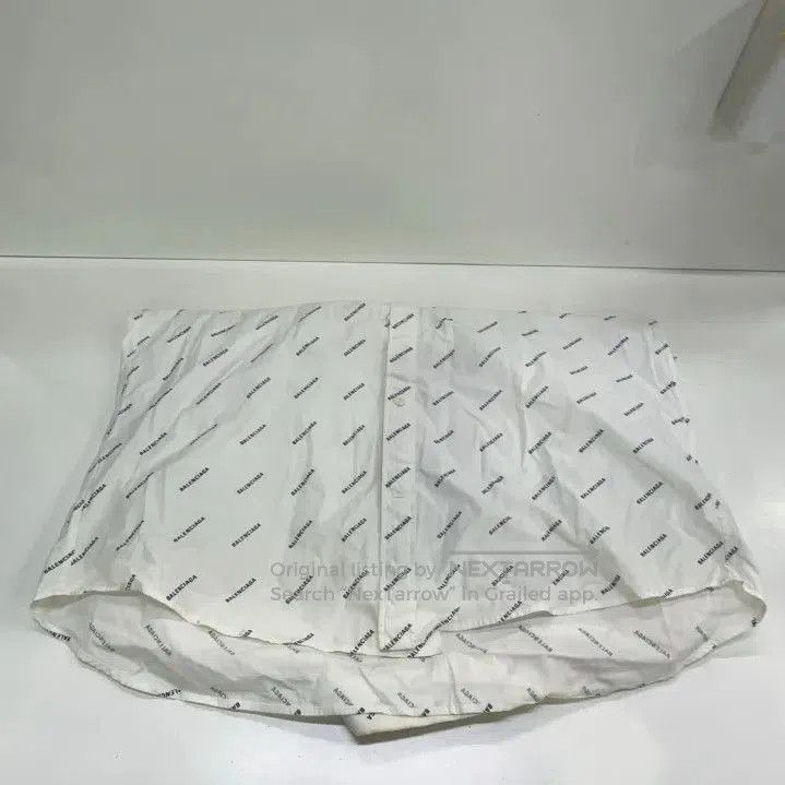 Balenciaga Balenciaga Logo Print Long Sleeve Casual Shirt. Size US M / EU 48-50 / 2 - 5 Thumbnail