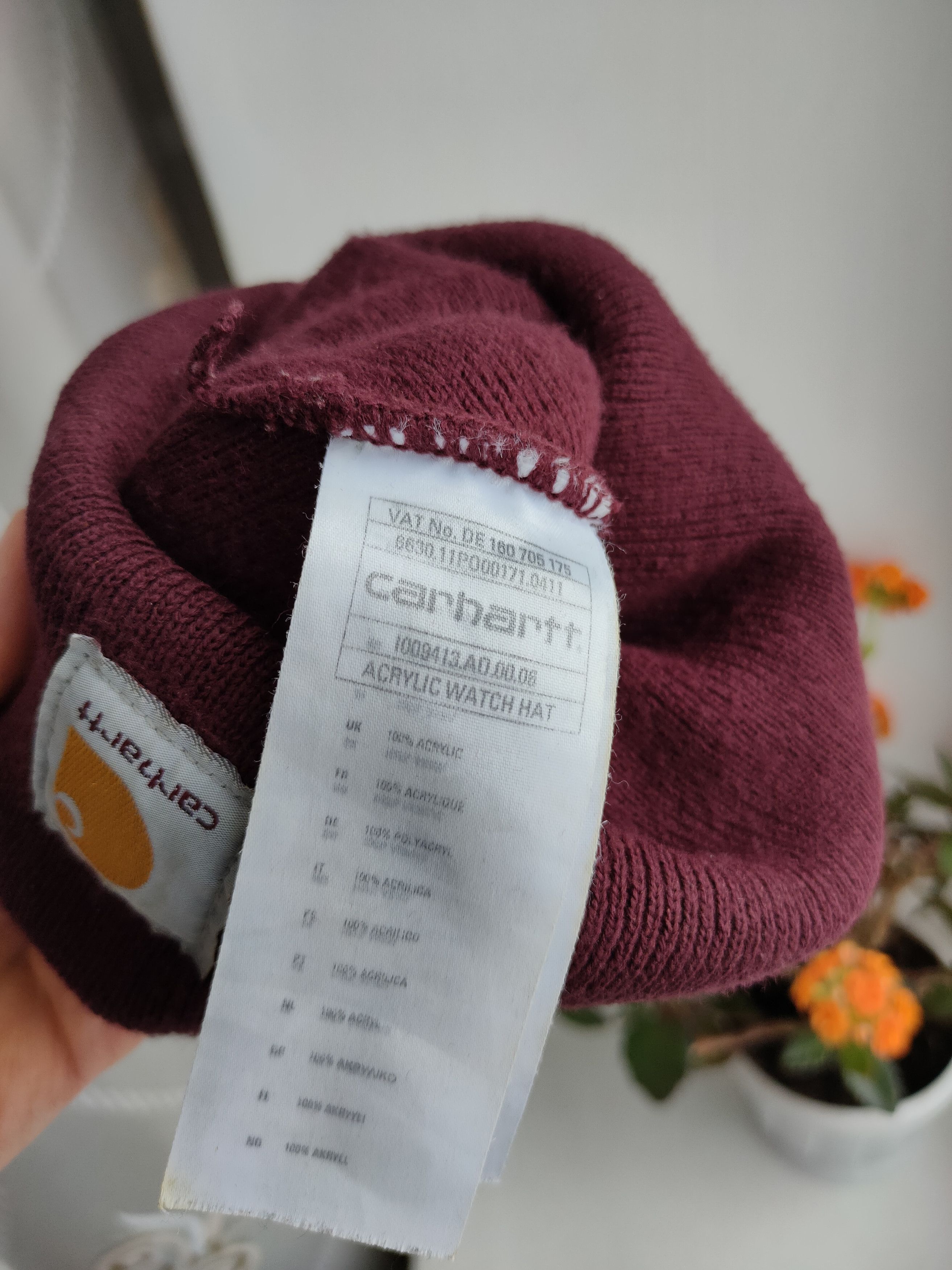 Carhartt Vintage Carhartt hat USA Y2K Carhartt beanie hat Size ONE SIZE - 5 Thumbnail