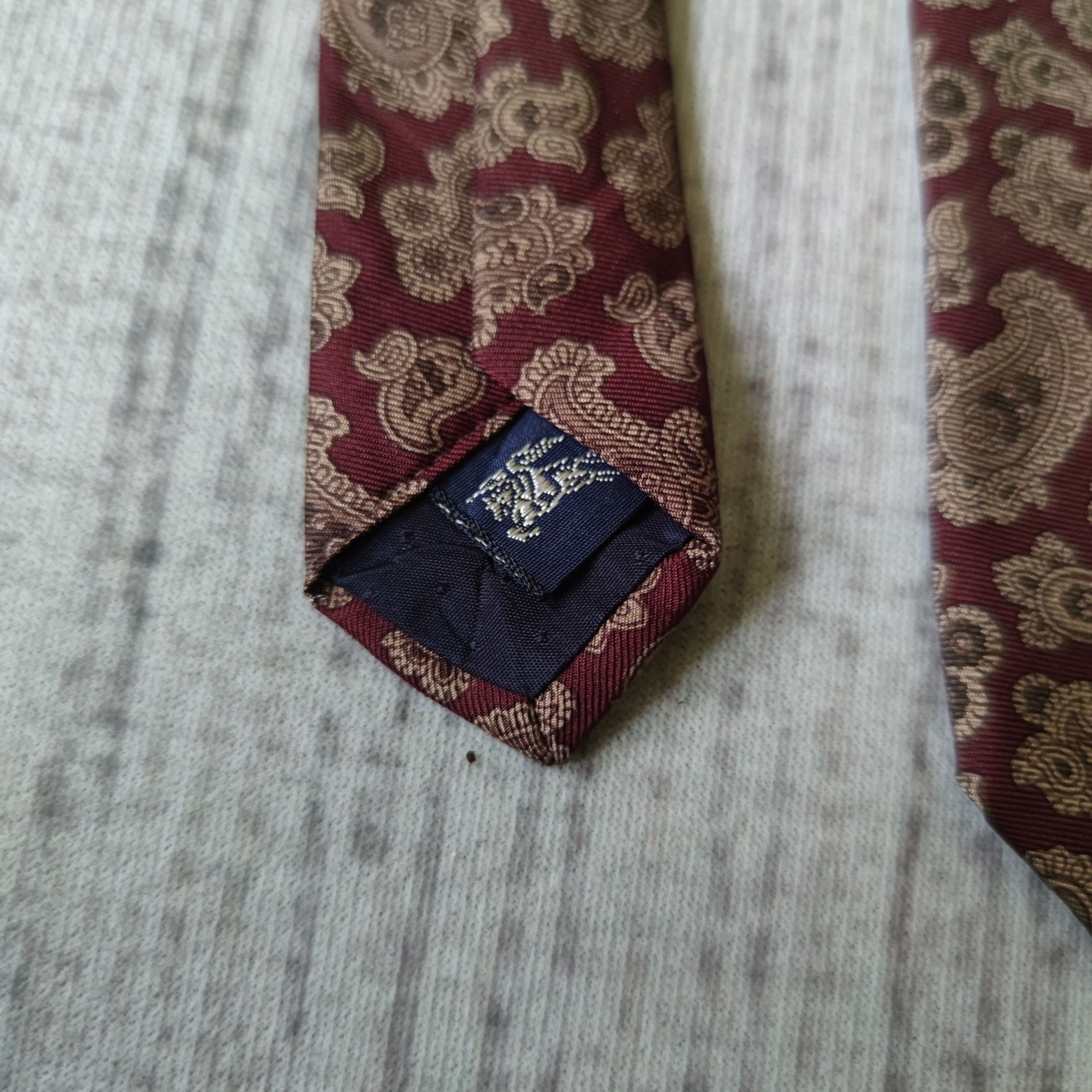 Burberry × Burberry Prorsum VINTAGE BURBERRYS OF LONDON SILK NECK TIE MADE IN USA Size ONE SIZE - 8 Thumbnail