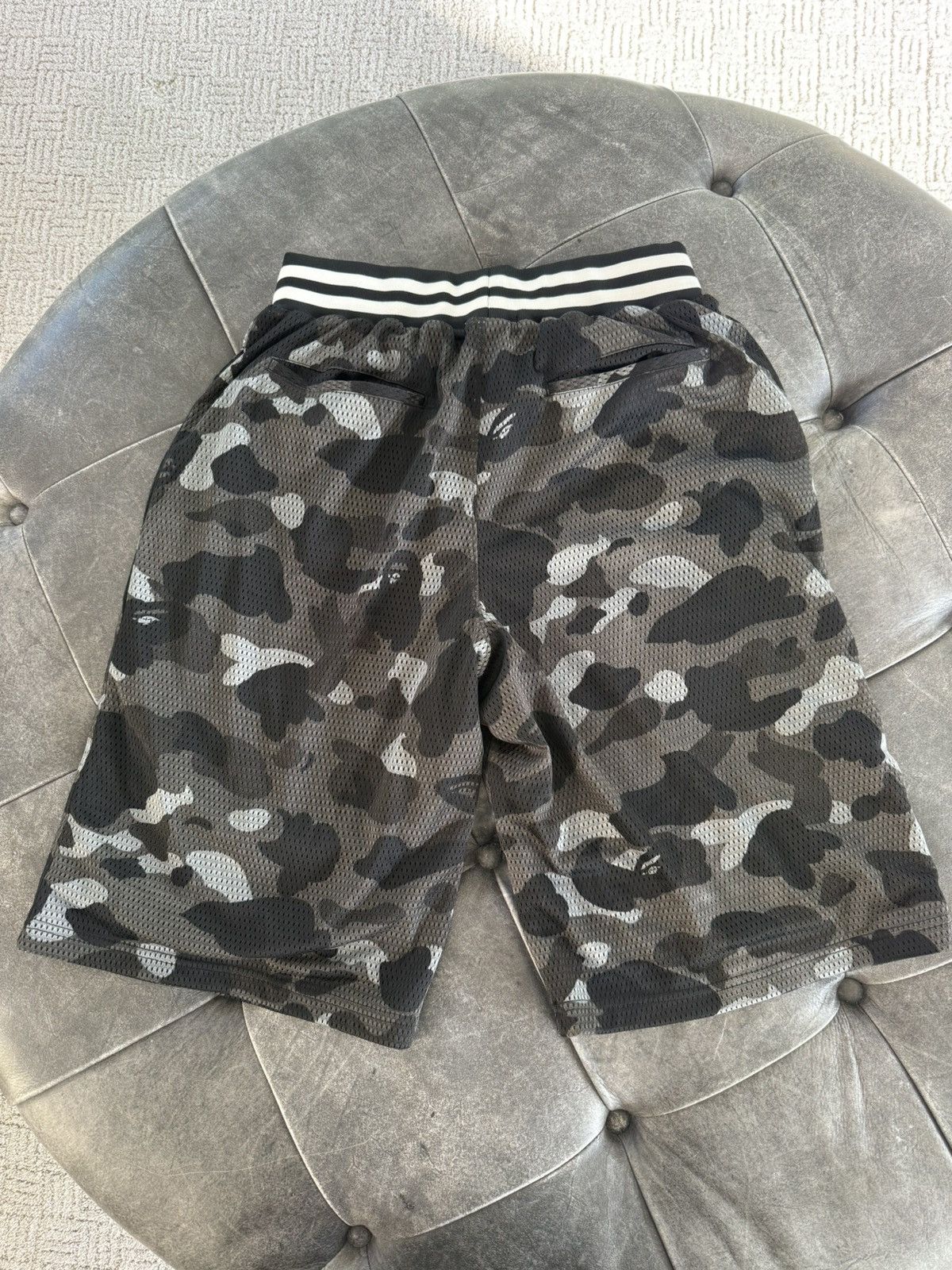 Bape Bape Mesh Basketball Shorts Size US 32 / EU 48 - 2 Thumbnail