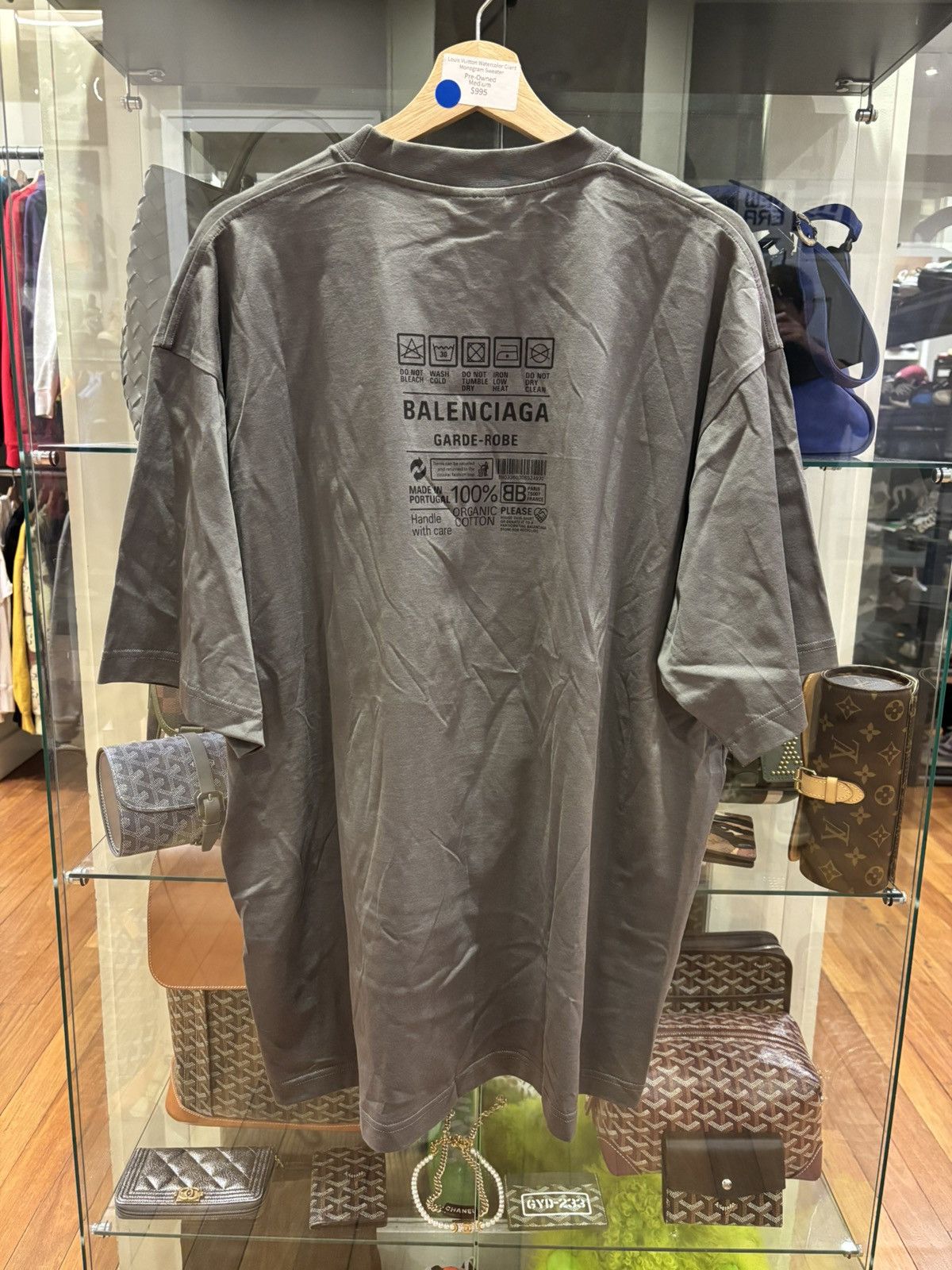 Balenciaga Balenciaga Garde-Robe Tee Size US L / EU 52-54 / 3 - 2 Thumbnail