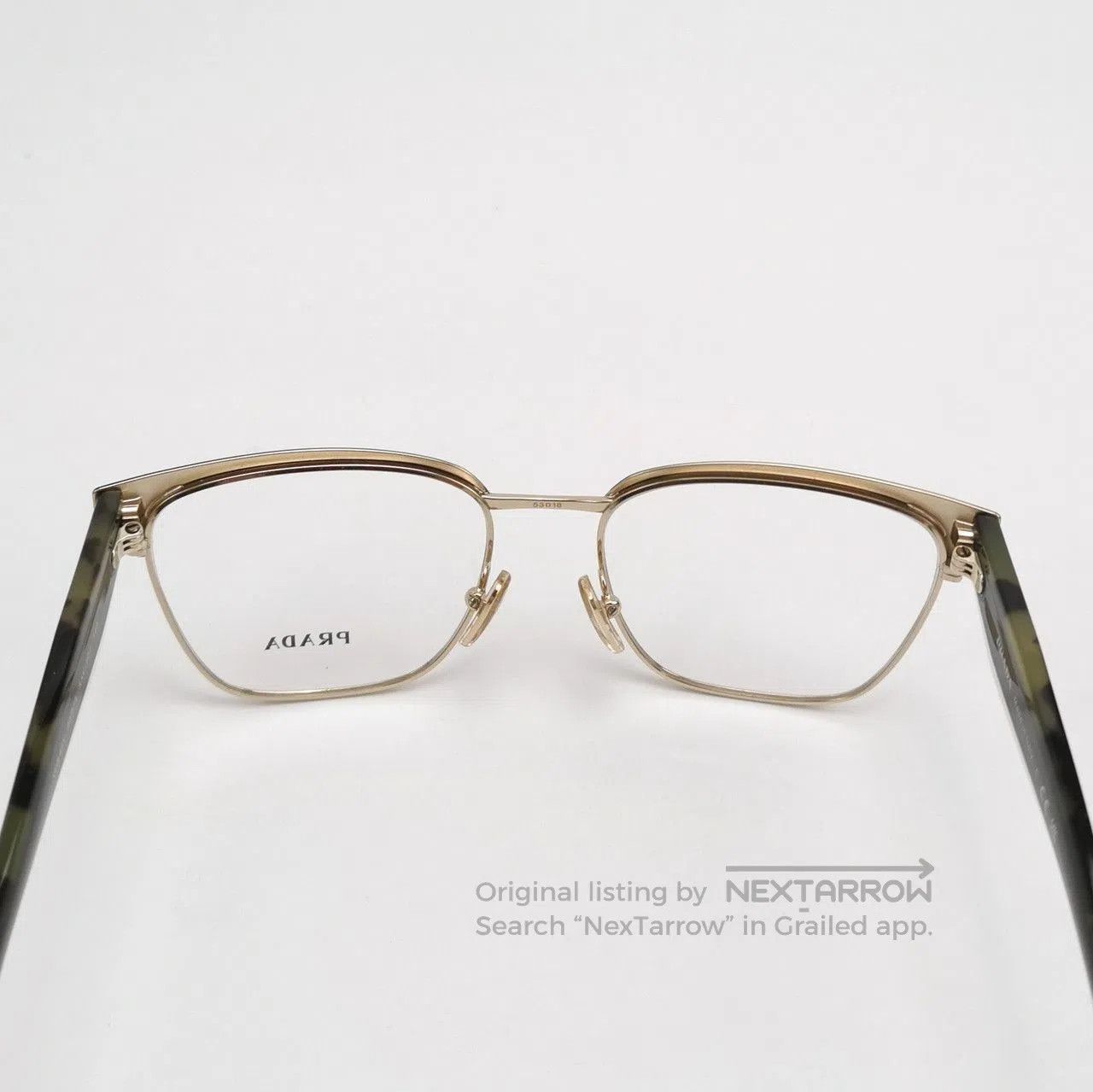 Prada Prada Logo Frame Glasses with Side Inscription. Size ONE SIZE - 7 Thumbnail