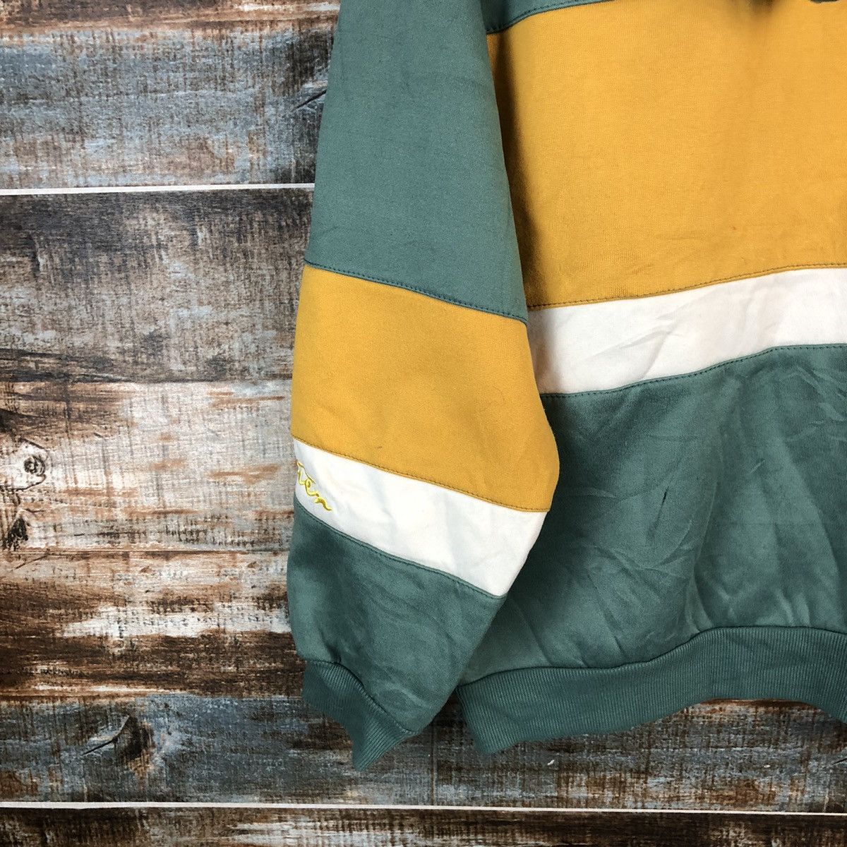 Japanese Brand NUM Green vintage Hoodie #A2198 Size US L / EU 52-54 / 3 - 15 Thumbnail