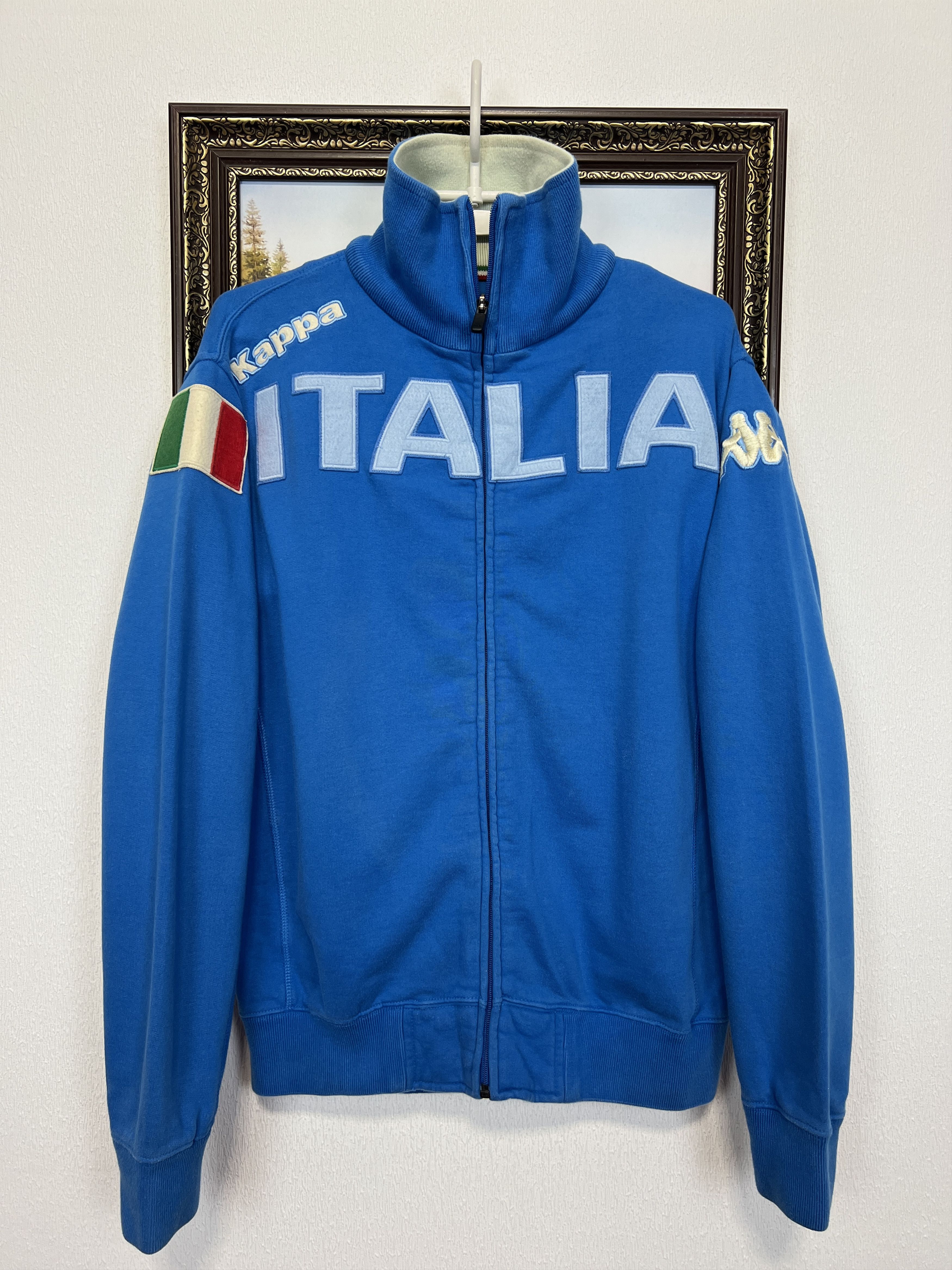 Kappa Vintage 2000's Kappa Italy Football Jacket Soccer Track Top Size US M / EU 48-50 / 2 - 1 Thumbnail