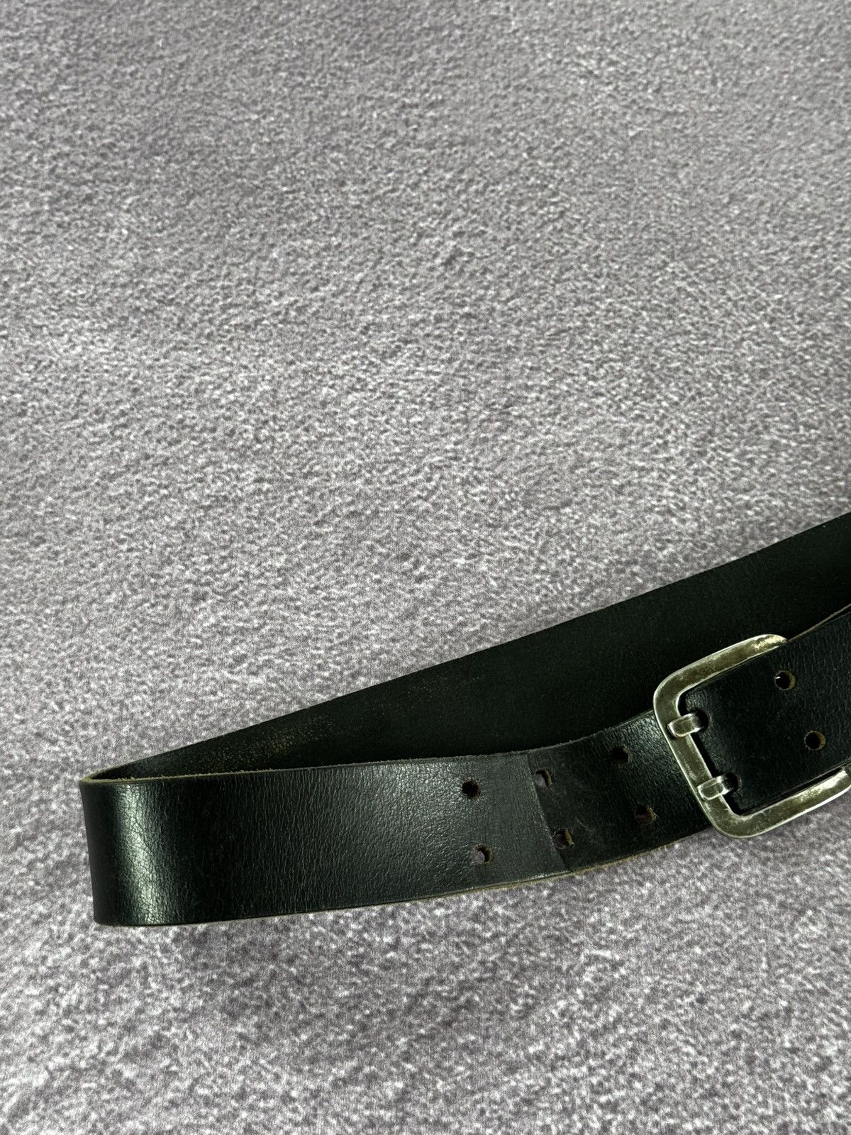 Japanese Brand Vintage Western Vibe Y2K Leather Belt Size ONE SIZE - 2 Thumbnail