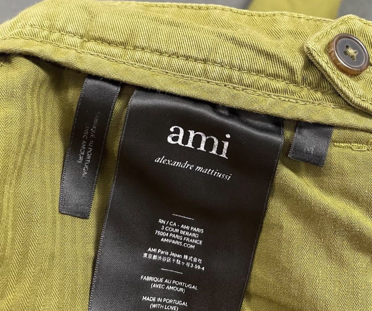AMI AMI PARIS Twill Chinos Pants J16 Size US 34 / EU 50 - 7 Thumbnail