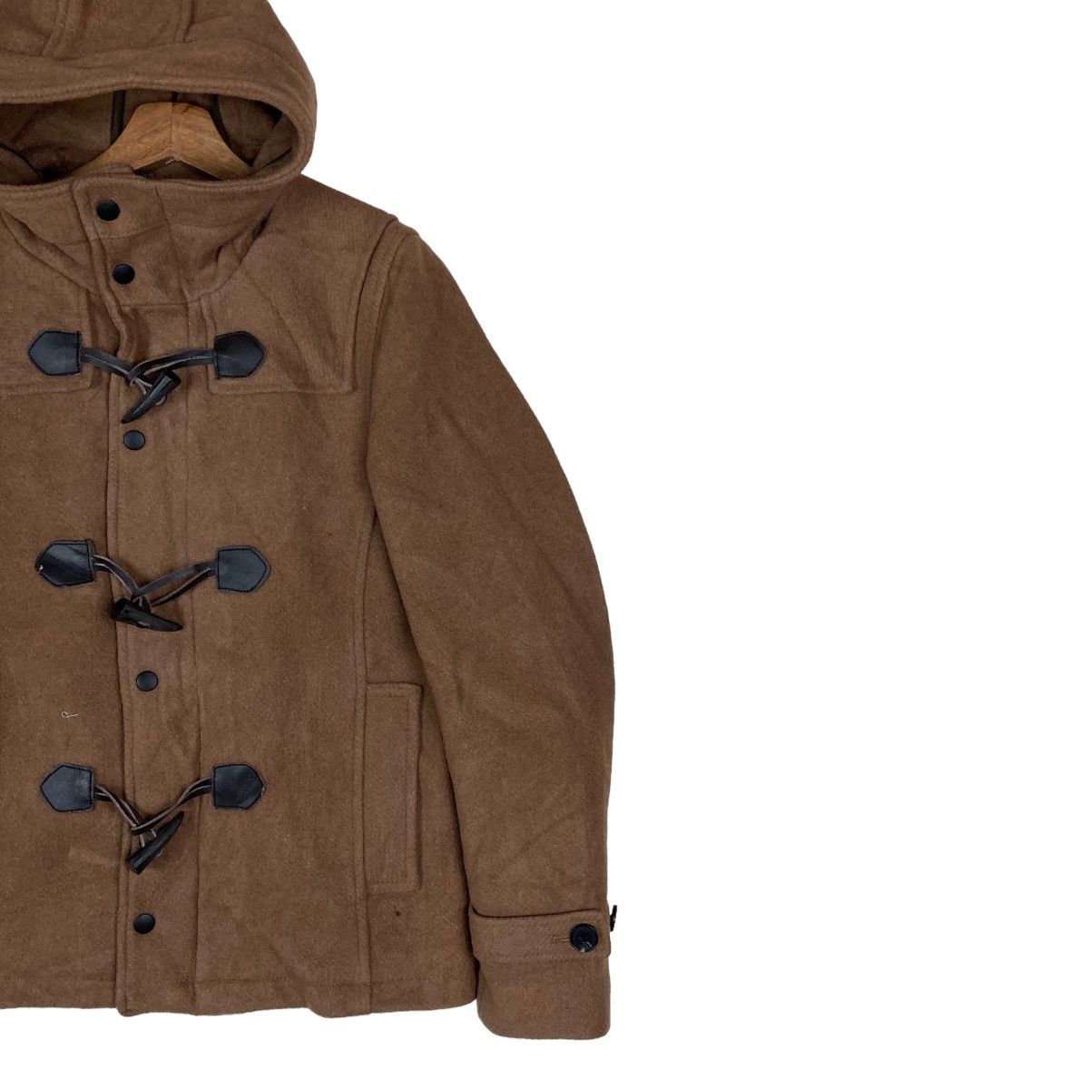 HARE Vintage Hare Toggle Snap Button Zipper Duffle Coat Hoodie Size US M / EU 48-50 / 2 - 3 Thumbnail