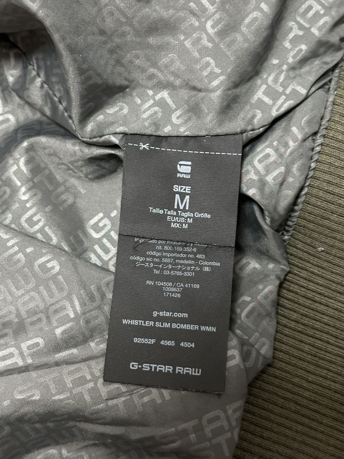 G-Star G-Star Raw Women’s Bomber Jacket Size M Military Size M / US 6-8 / IT 42-44 - 9 Thumbnail