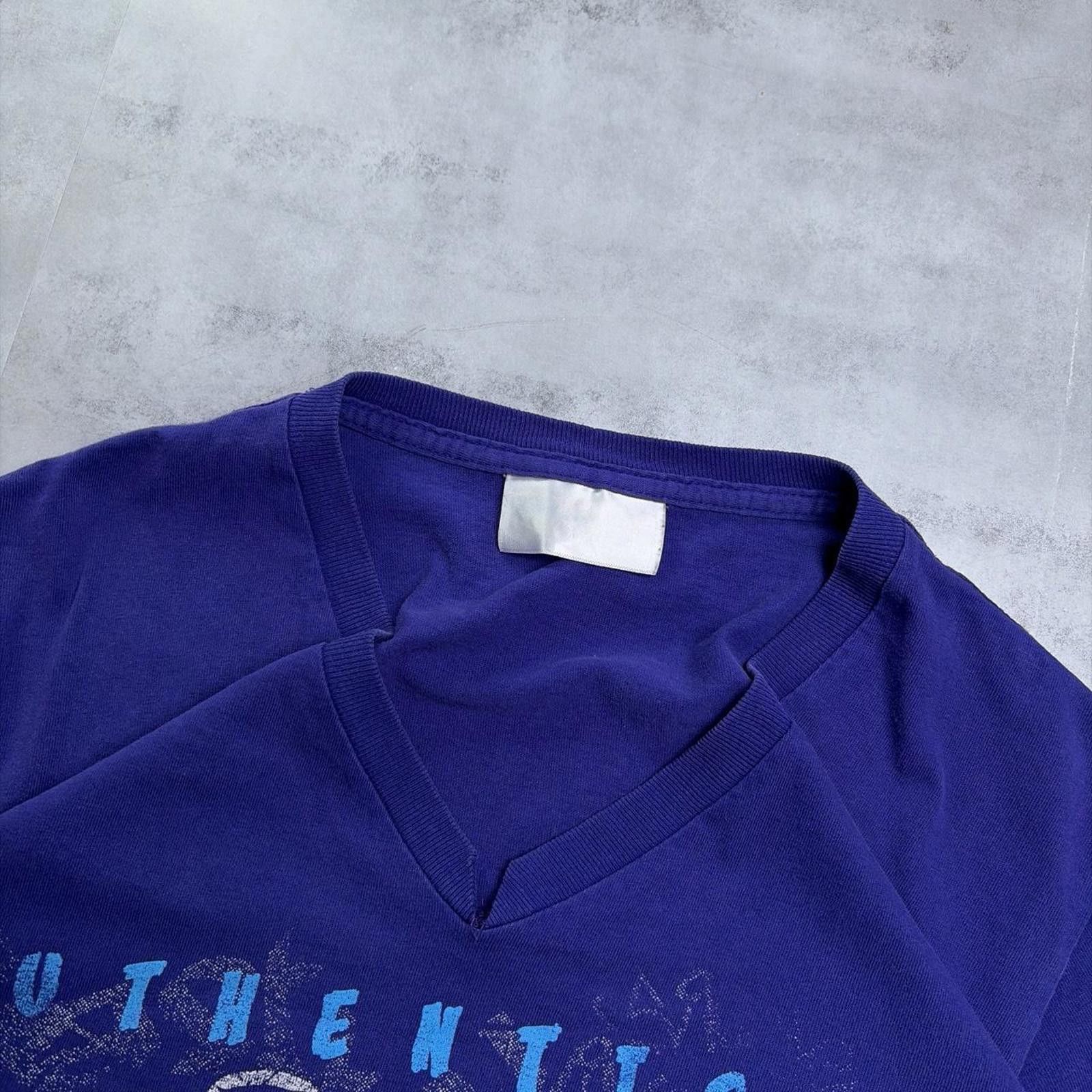 Other Y2K Purple East Unltd Grunge Skater Gothic V-Neck T-Shirt Size L / US 10 / IT 46 - 5 Thumbnail
