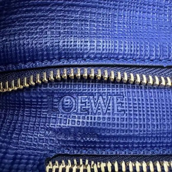 Loewe Loewe Shopper Tote Bag Leather Purple Size ONE SIZE - 7 Thumbnail
