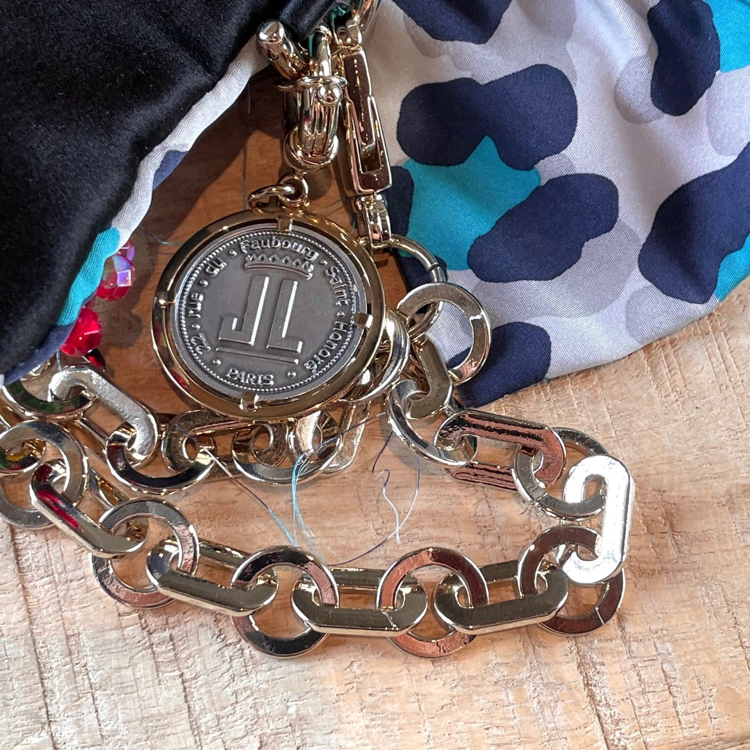 Lanvin Lanvin Leopard Embellished Bow Chain Liz Pouch Size ONE SIZE - 6 Thumbnail