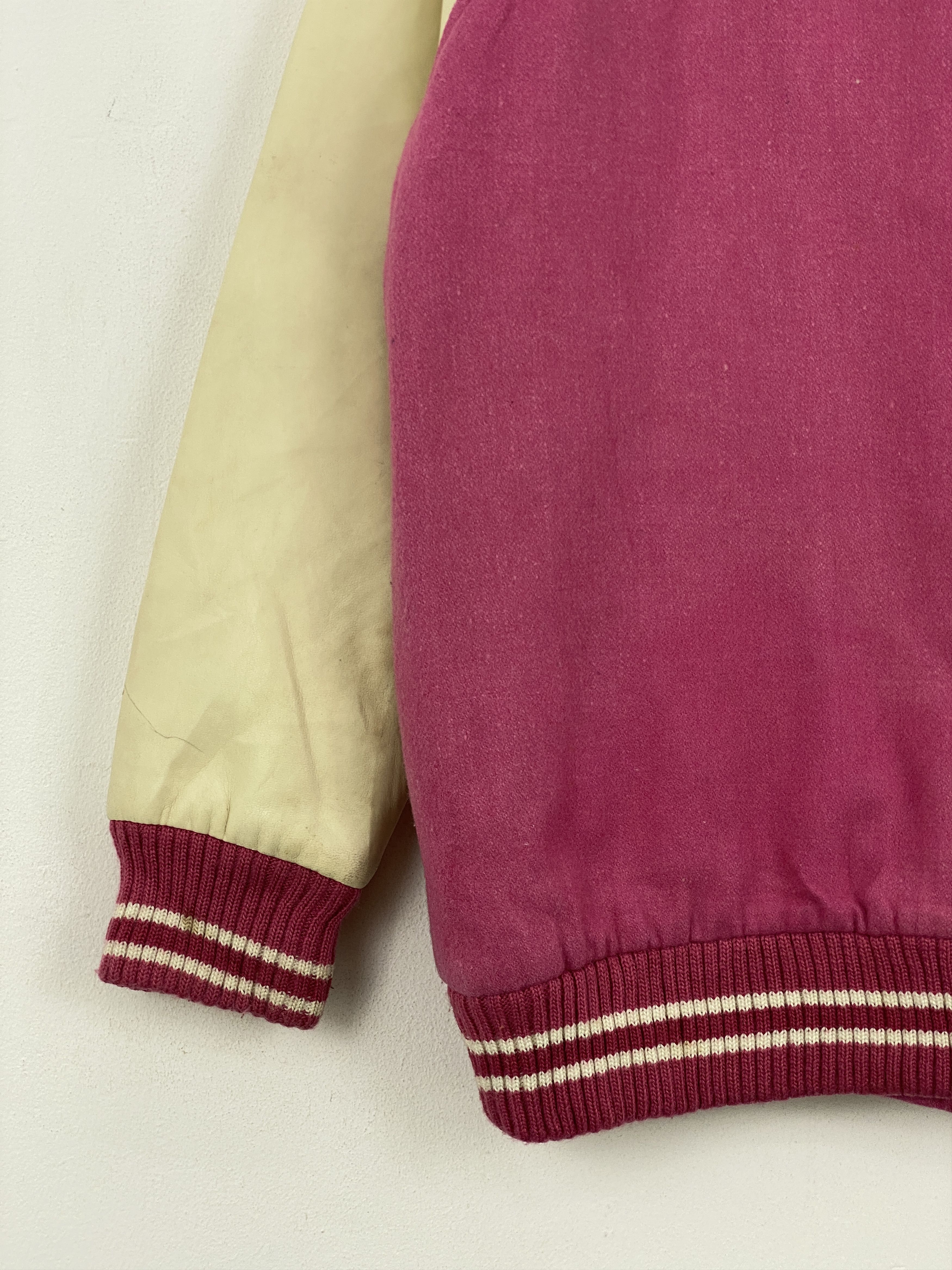 Japanese Brand Vintage Japanese Brand Varsity Soft Leather Jacket VA0002 Size US M / EU 48-50 / 2 - 13 Thumbnail