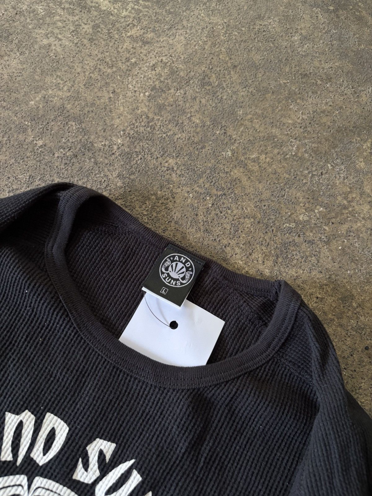 ANDSUNS And Suns Black Long-shirt Made In Japan Size US L / EU 52-54 / 3 - 3 Thumbnail