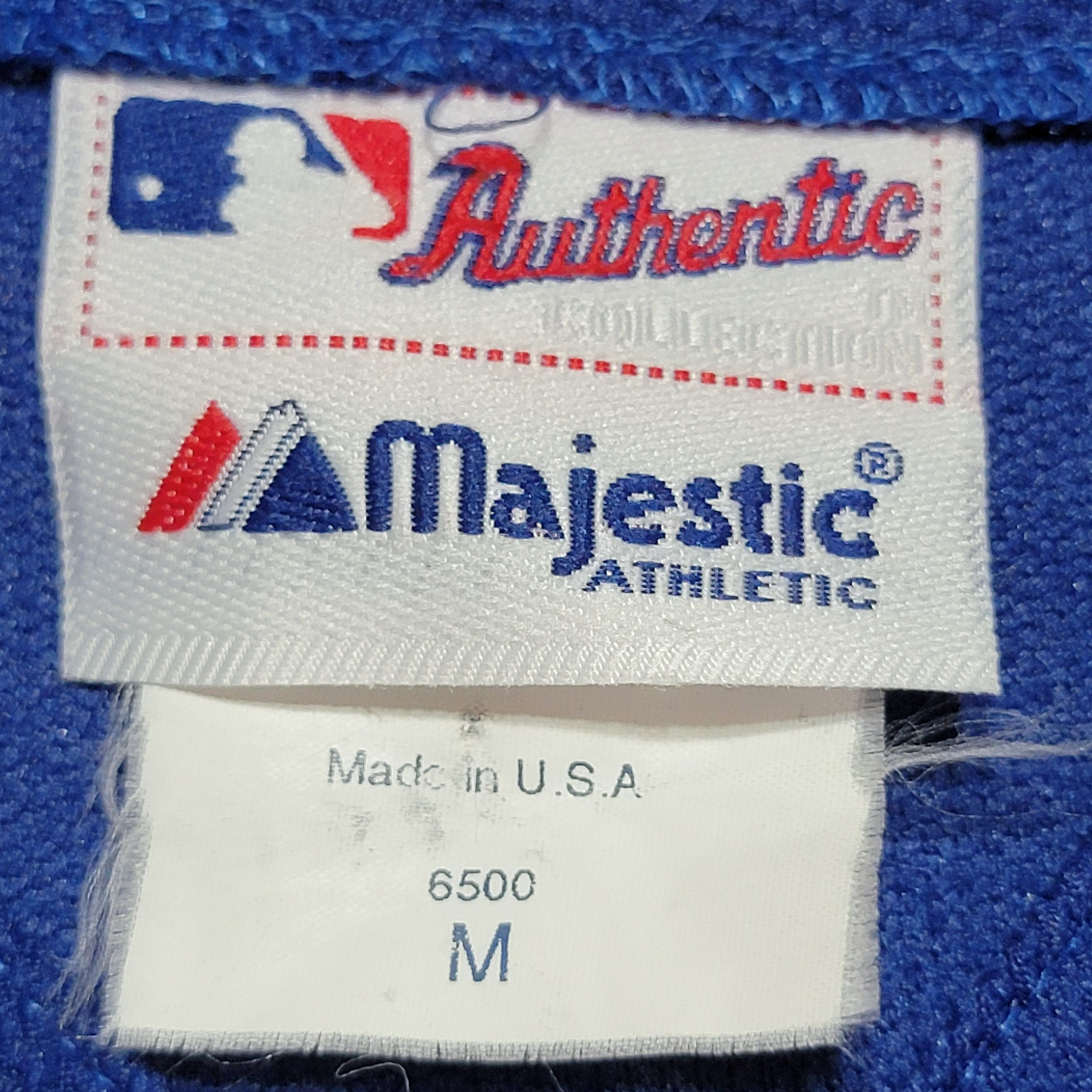 Majestic VINTAGE Majestic Athletic Texas Rangers SS Jersey-Medium Size US M / EU 48-50 / 2 - 7 Thumbnail