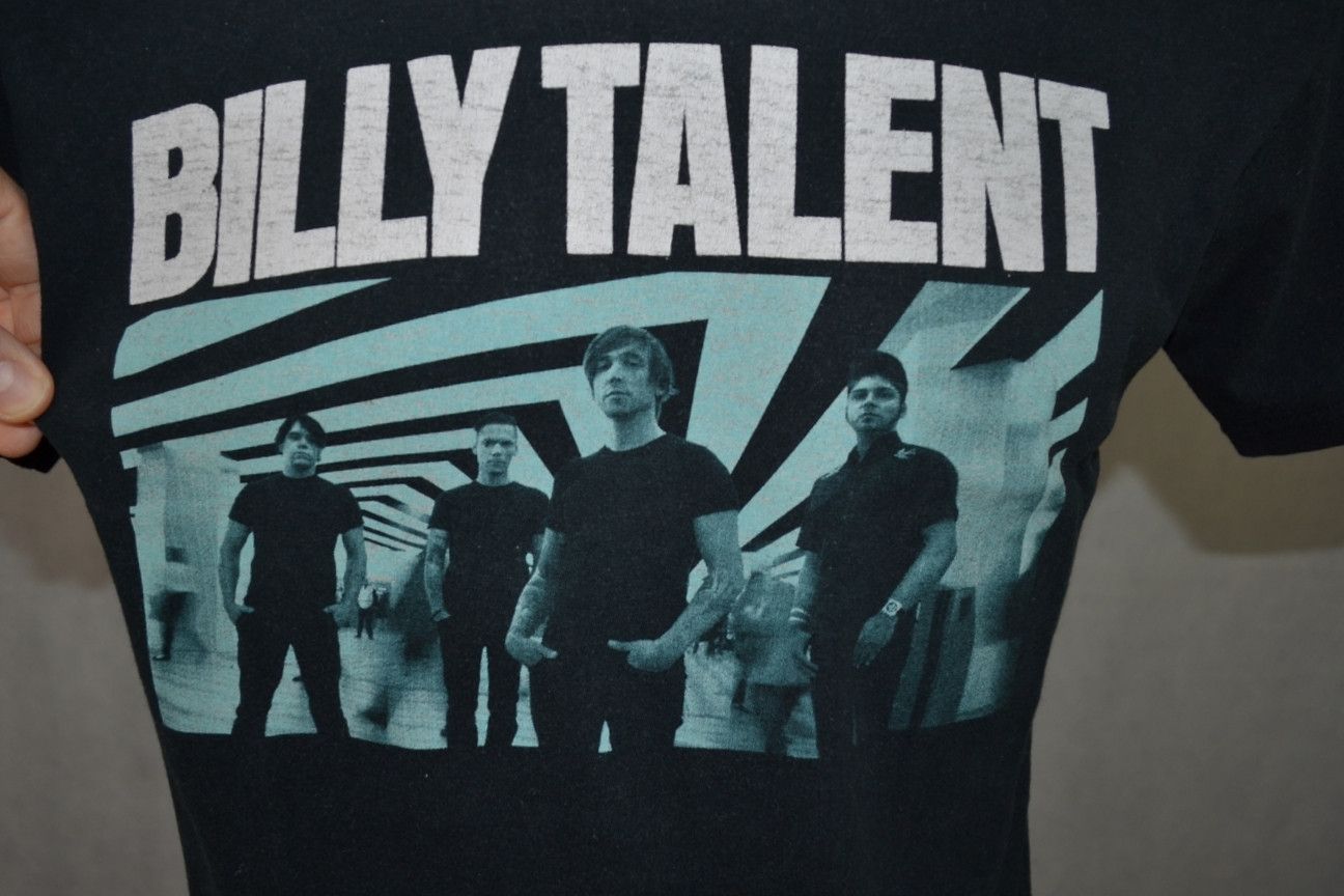 Band Tees × Vintage Billy Talent 2012 Dead Silence Tour Merch tee t-shirt Size US M / EU 48-50 / 2 - 7 Thumbnail