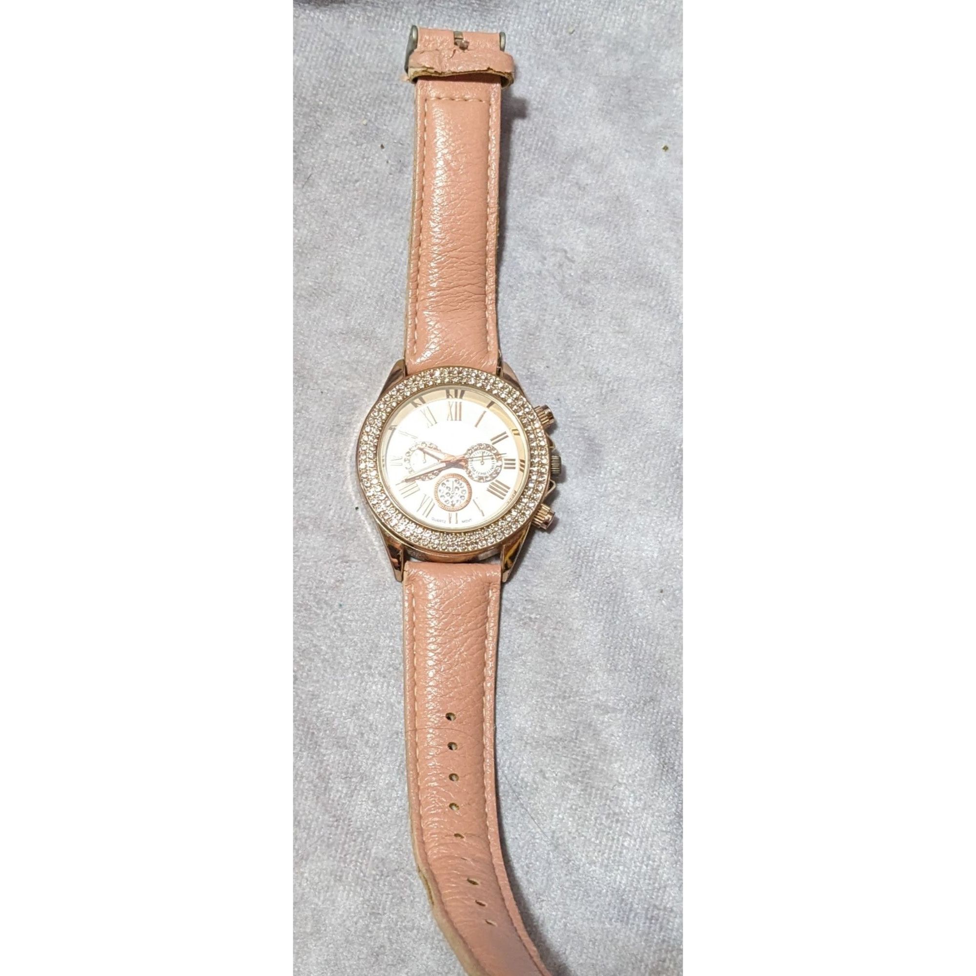 Other Francesca's Rewound Pink And Rose Gold Tone Watch Size ONE SIZE - 4 Thumbnail