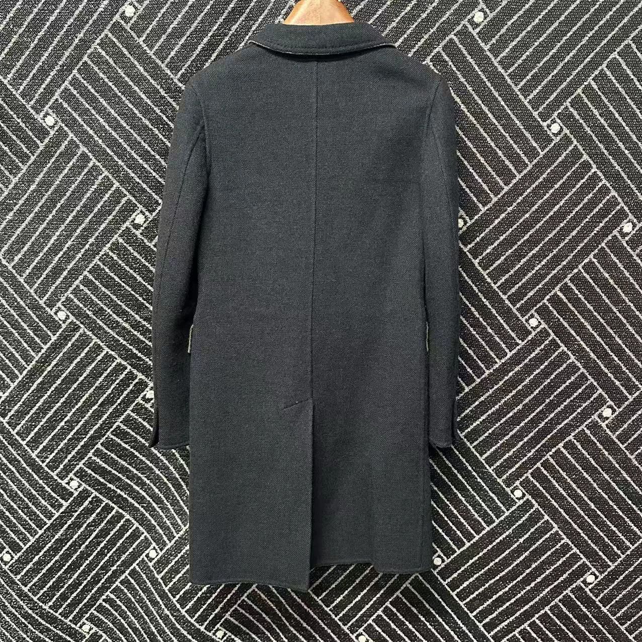 Loro Piana Loro Piana gray blue wool cashmere coat 36 NWT Size XS / US 0-2 / IT 36-38 - 2 Thumbnail