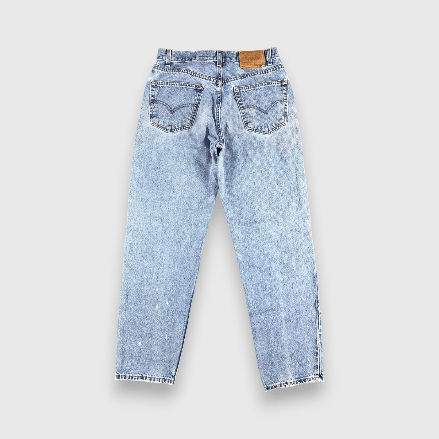 Levi's Vintage 90s Light Wash Levis 550 Jeans-J2221 Size US 31 - 2 Thumbnail