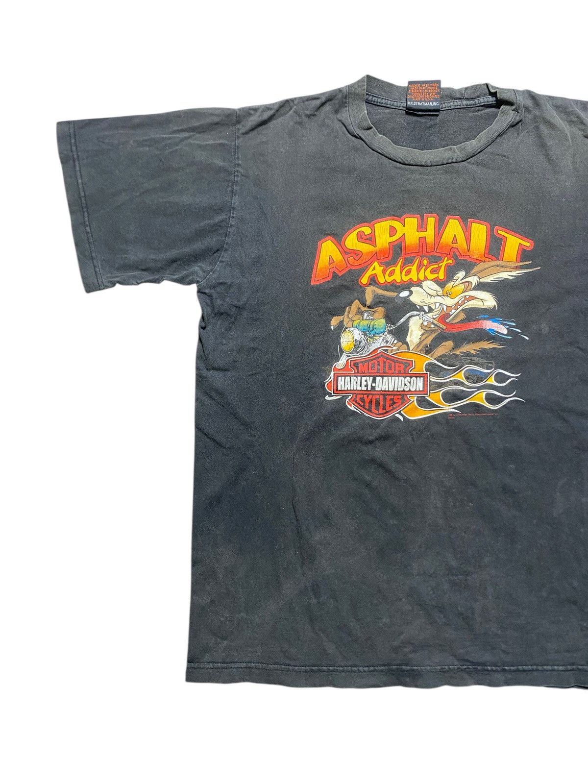 Harley Davidson VINTAGE HARLEY DAVIDSON ASPHALT ADDICT SANTAMARIA CALIFORNIA Size US L / EU 52-54 / 3 - 5 Thumbnail