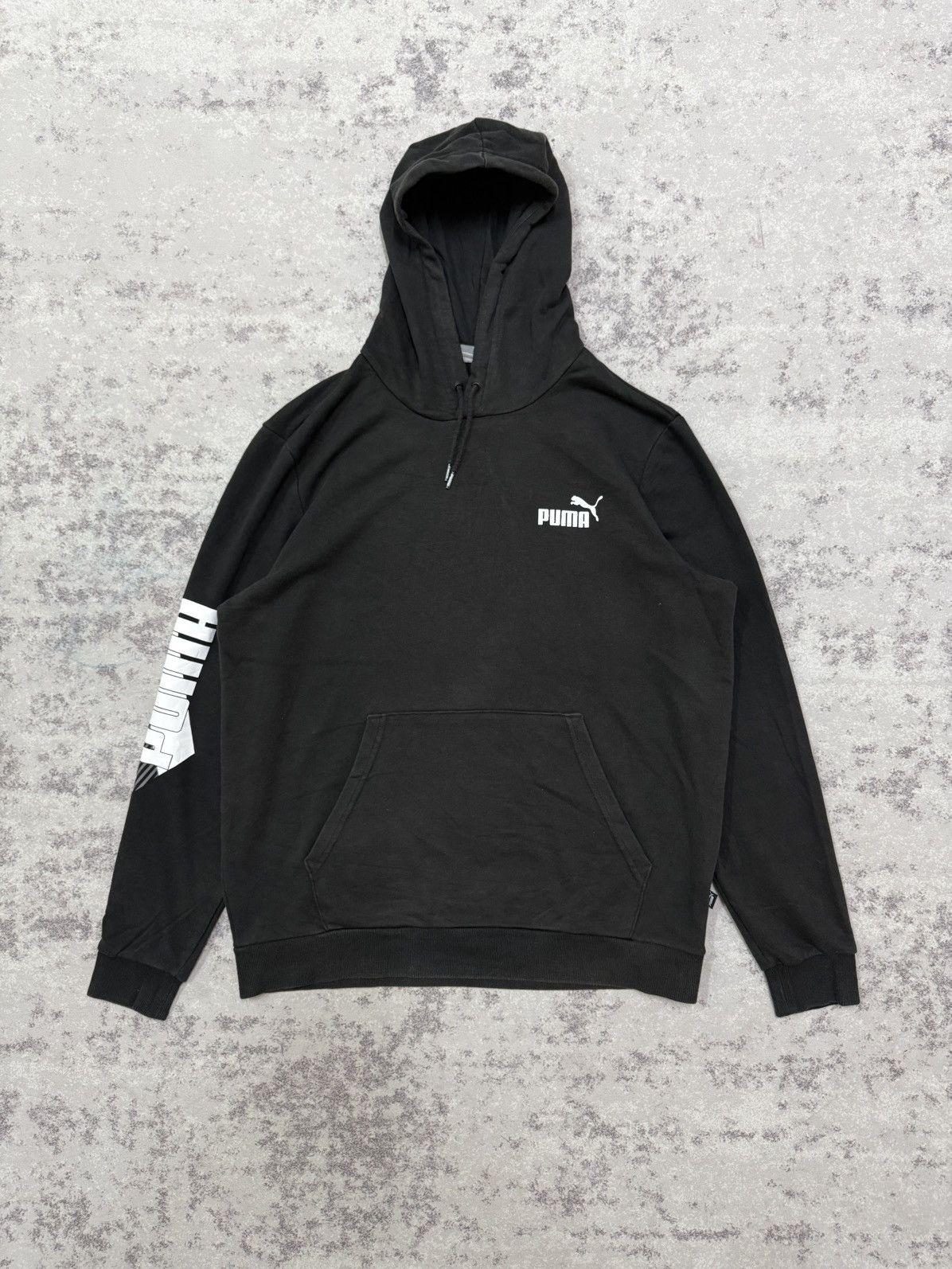 Puma Puma Logo Sleeve Pullover Sweater Hoodie Size US M / EU 48-50 / 2 - 3 Thumbnail