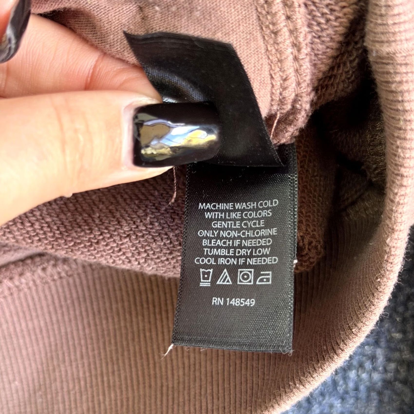 Kenneth Cole Kenneth Cole Hoodie Mens L Brown Fleece Pullover Solid Casual Sweatshirt Size US L / EU 52-54 / 3 - 6 Thumbnail
