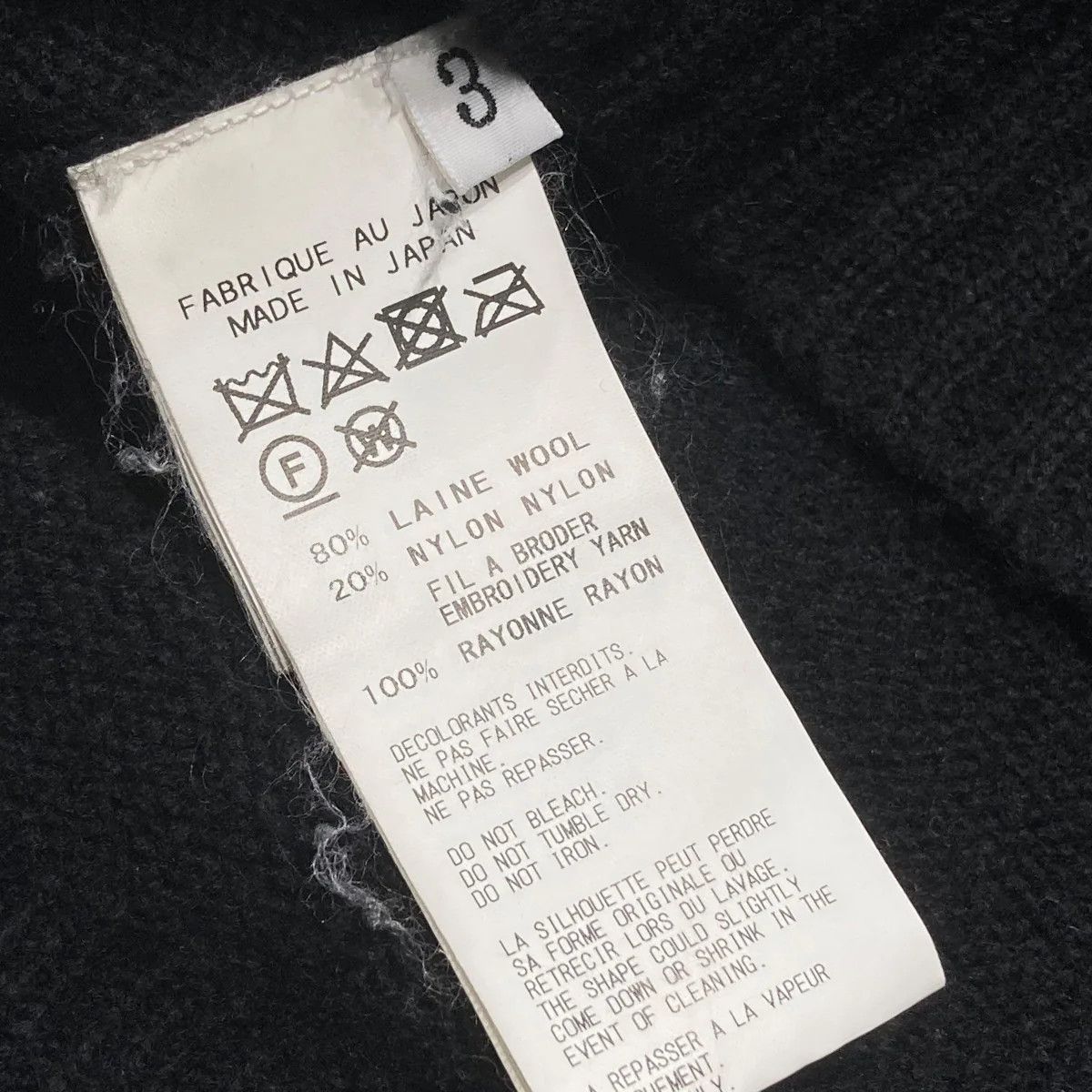 Yohji Yamamoto BLACK Scandal Yohji Yamamoto 18AW Spider Web Crew Neck Knit Size US L / EU 52-54 / 3 - 6 Thumbnail