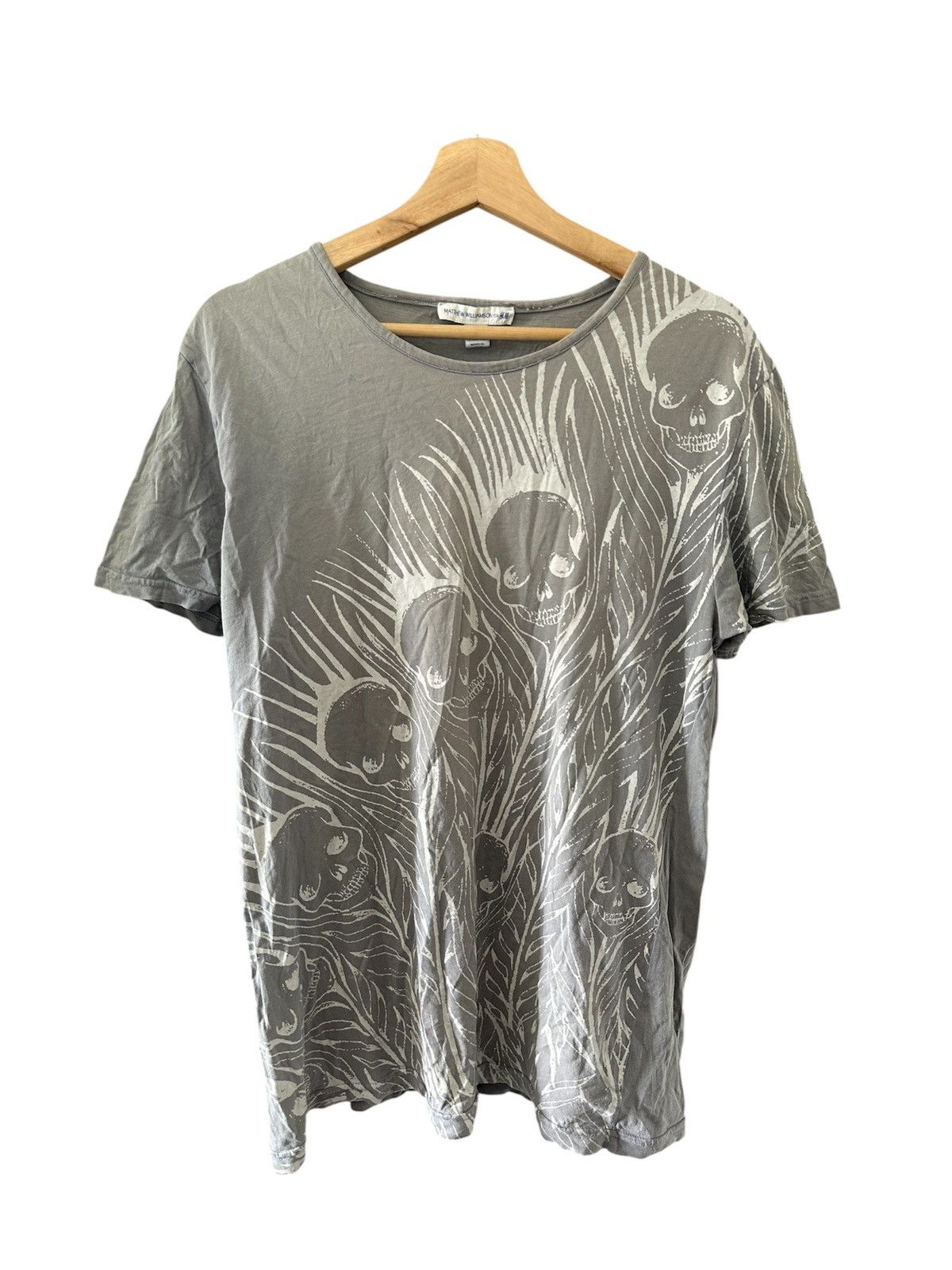 H&M × Matthew Williamson Matheww Williamson x H&M Skull Peacock Tee Size US M / EU 48-50 / 2 - 1 Thumbnail